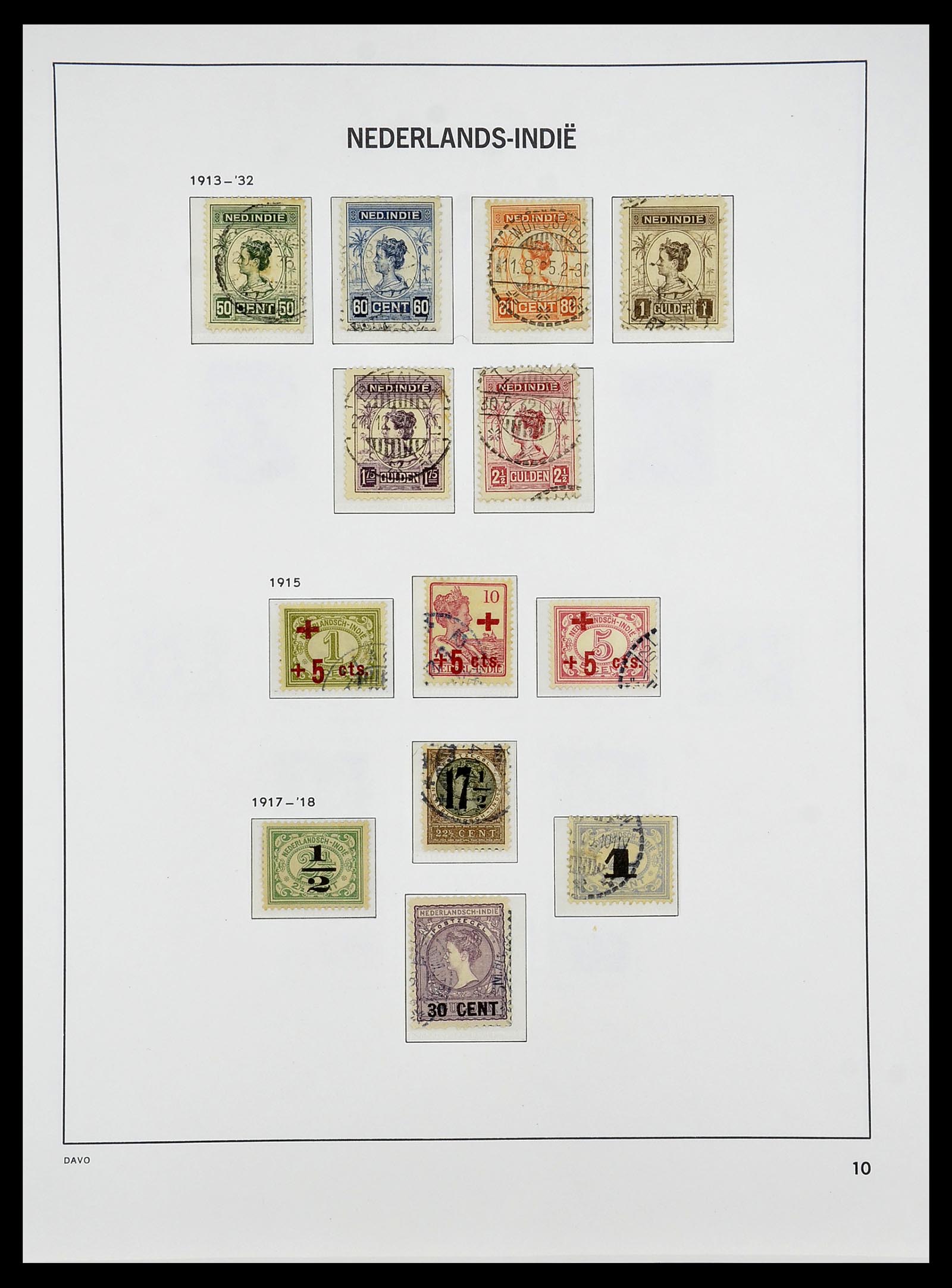 34284 009 - Stamp collection 34284 Dutch territories 1864-1985.