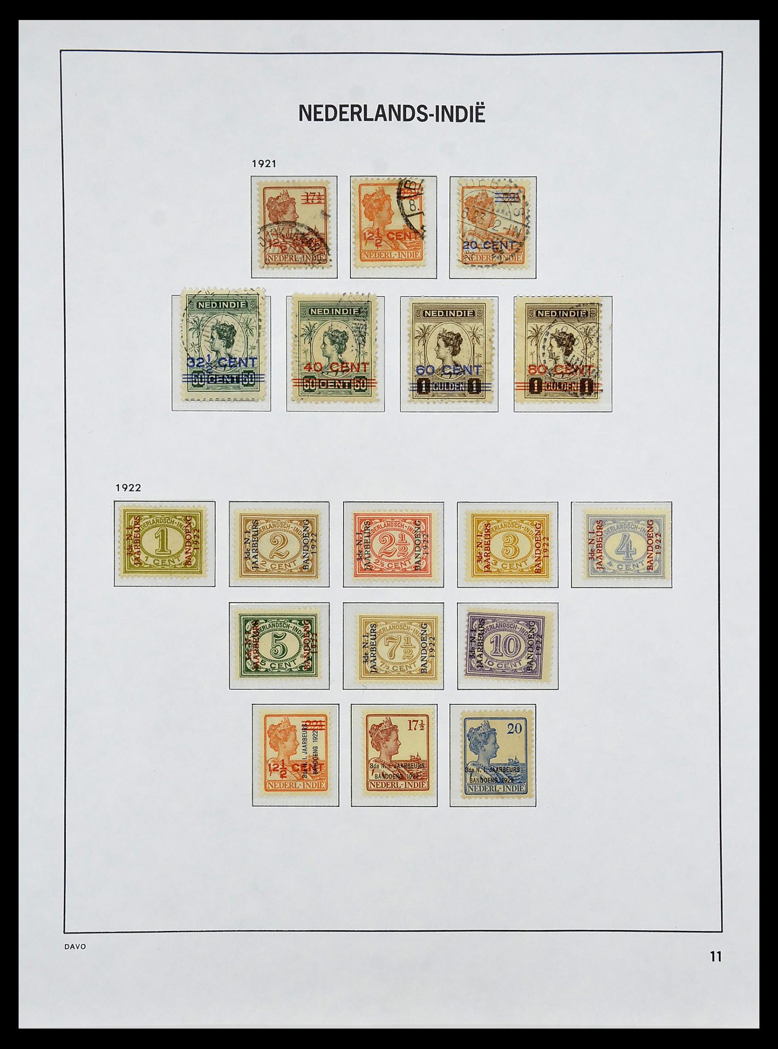 34284 010 - Postzegelverzameling 34284 Nederlandse Gebieden 1864-1985.