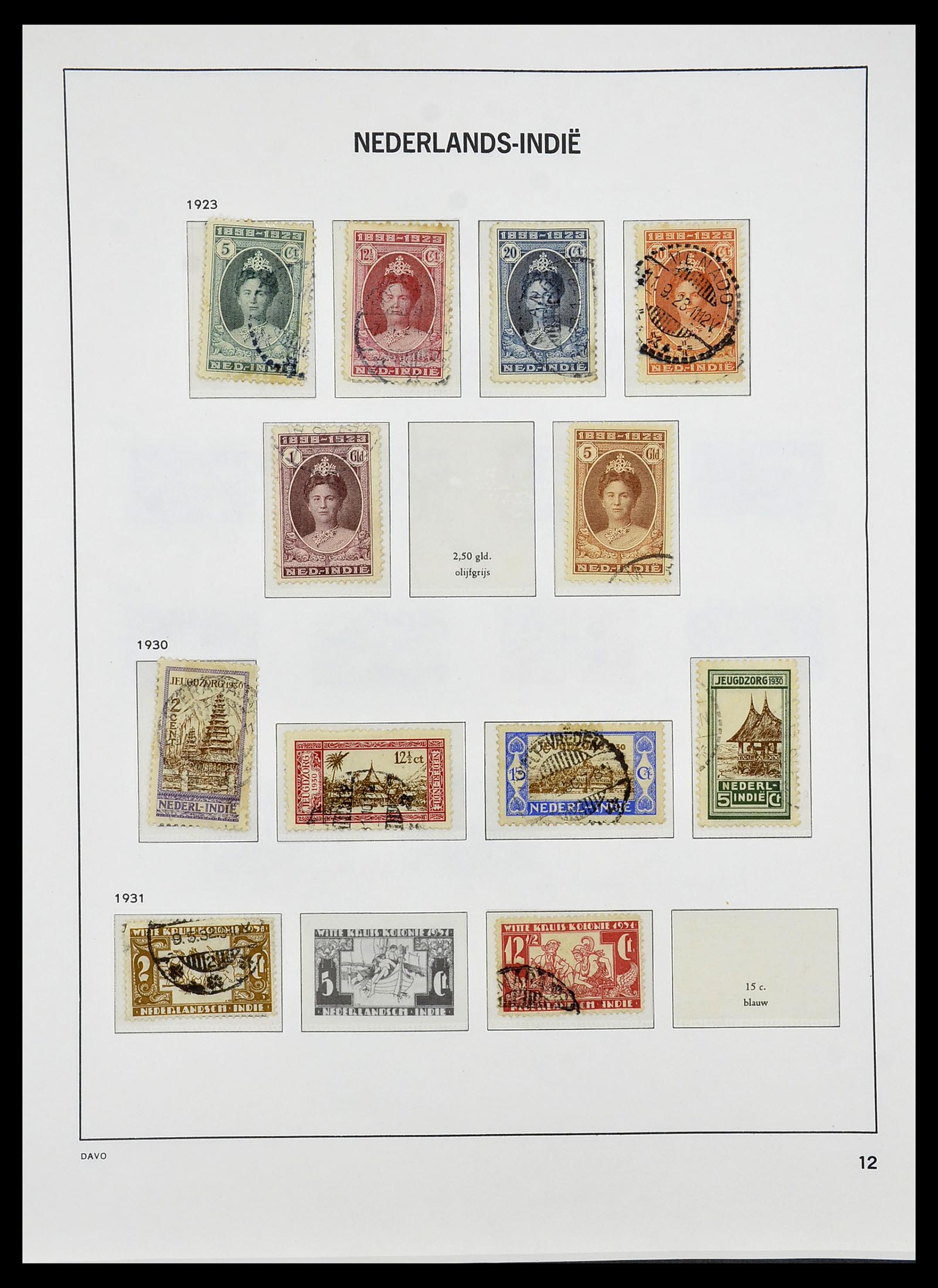 34284 011 - Stamp collection 34284 Dutch territories 1864-1985.