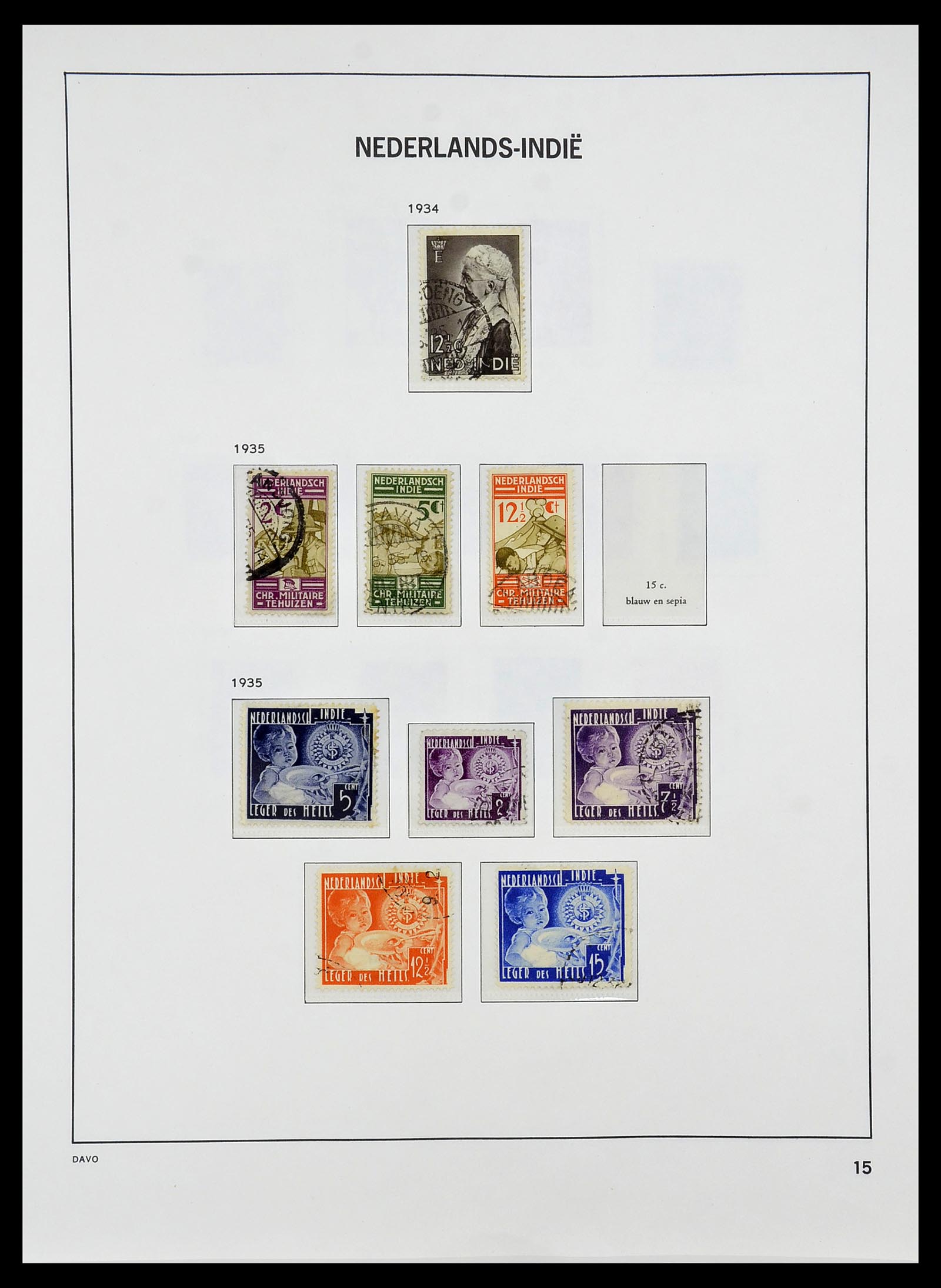 34284 014 - Postzegelverzameling 34284 Nederlandse Gebieden 1864-1985.