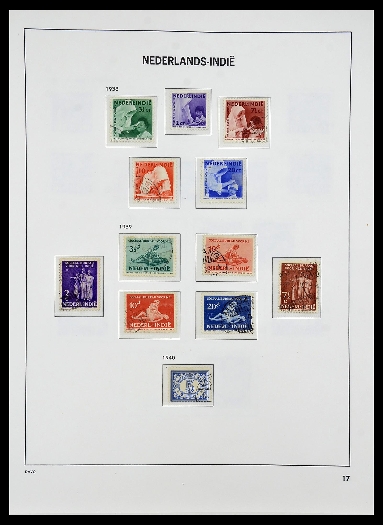 34284 016 - Stamp collection 34284 Dutch territories 1864-1985.