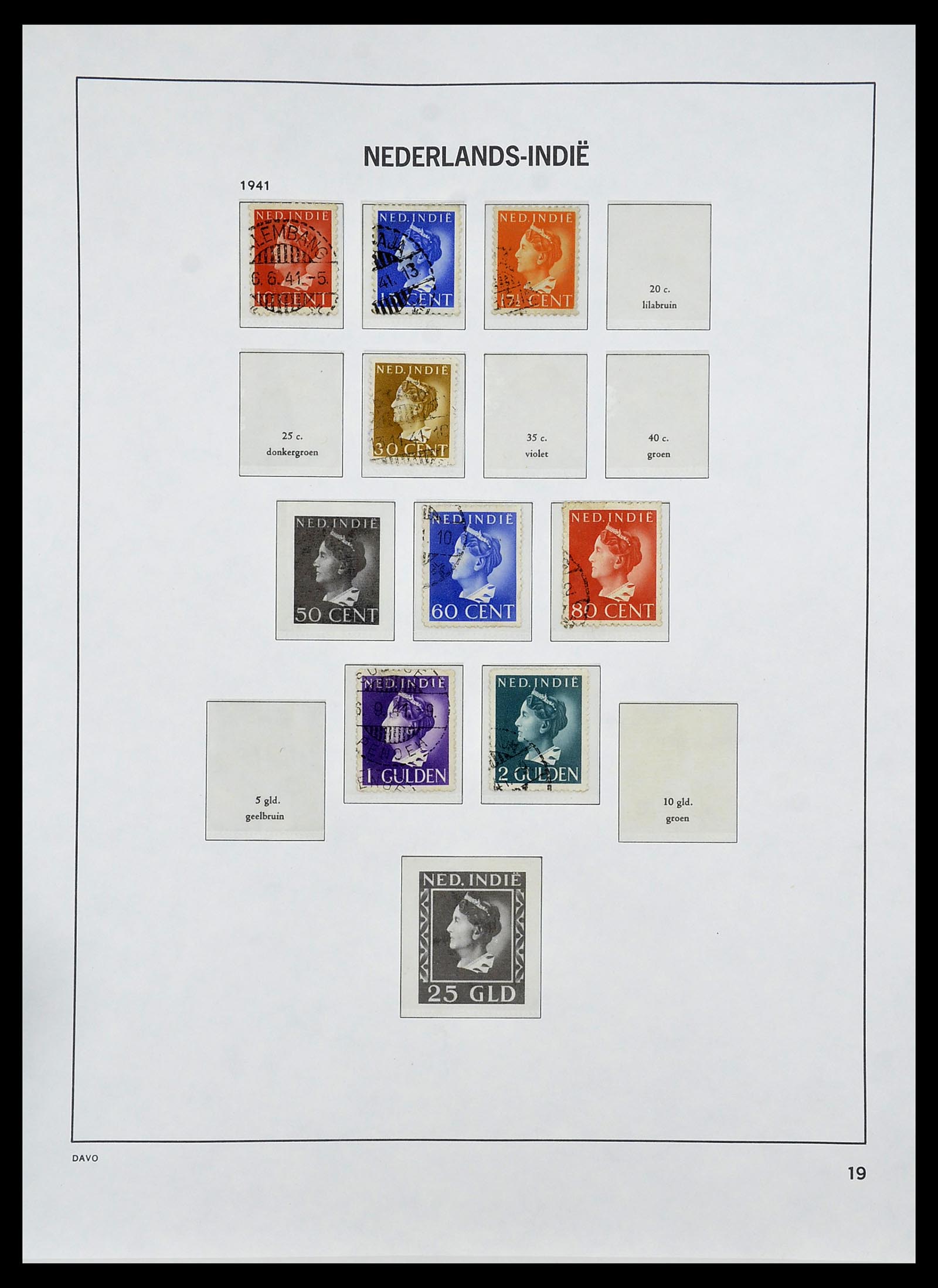 34284 018 - Postzegelverzameling 34284 Nederlandse Gebieden 1864-1985.