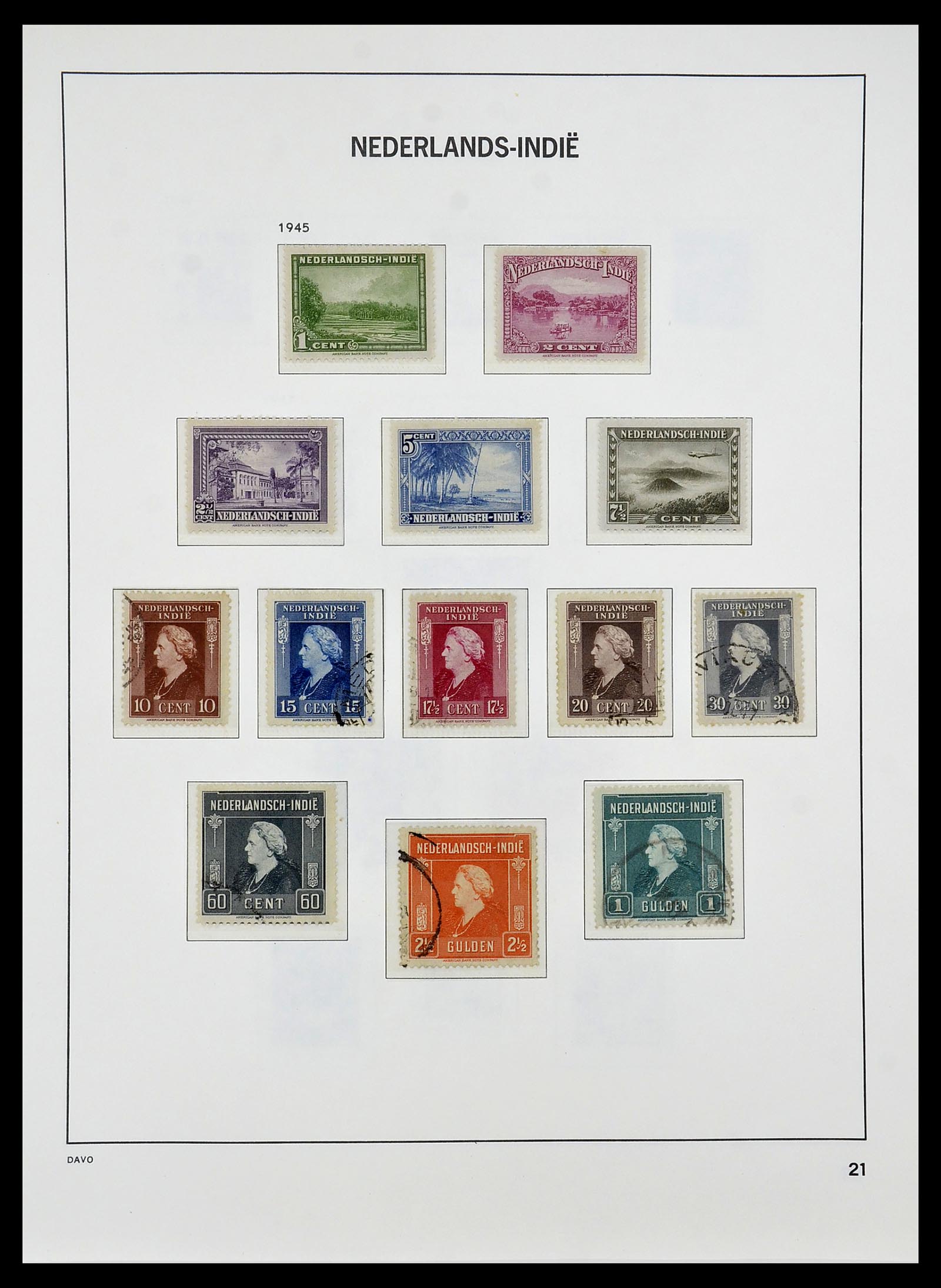 34284 020 - Stamp collection 34284 Dutch territories 1864-1985.