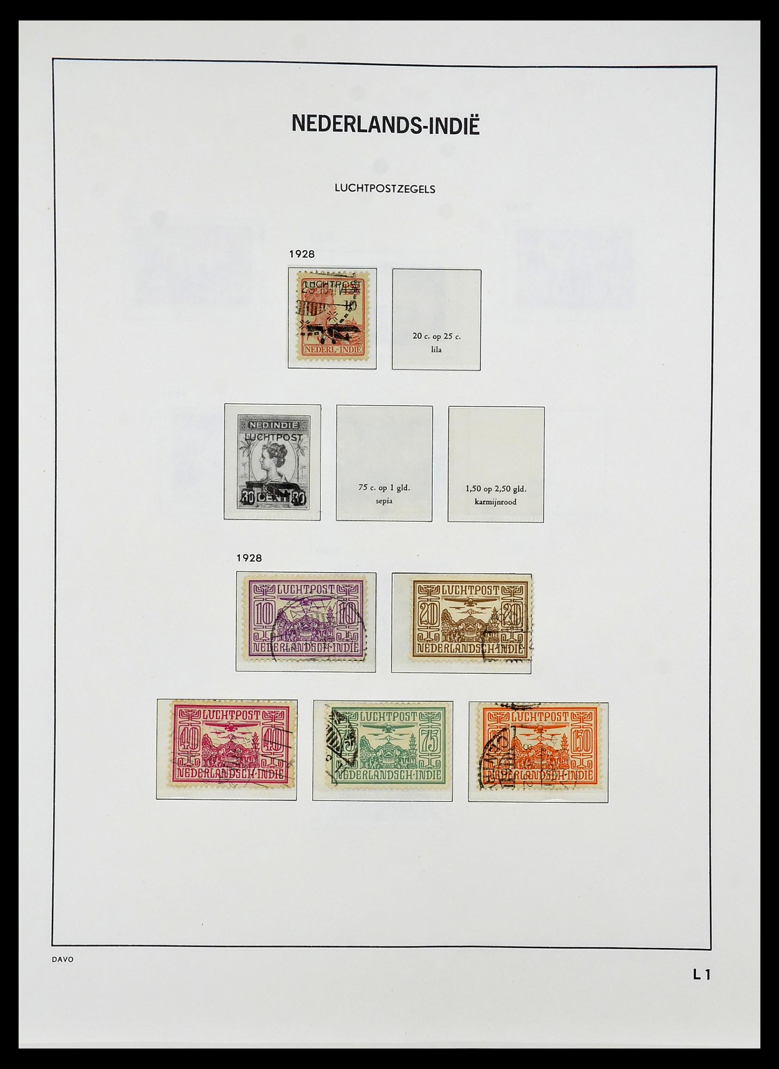 34284 023 - Postzegelverzameling 34284 Nederlandse Gebieden 1864-1985.