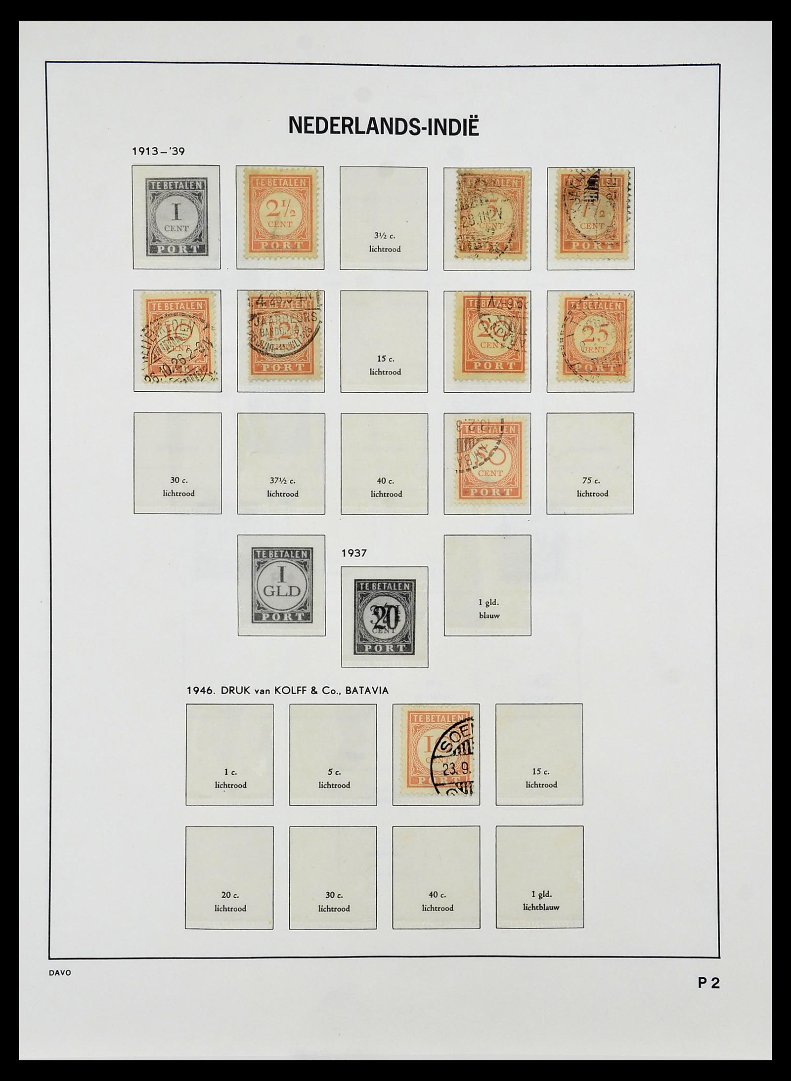 34284 026 - Postzegelverzameling 34284 Nederlandse Gebieden 1864-1985.