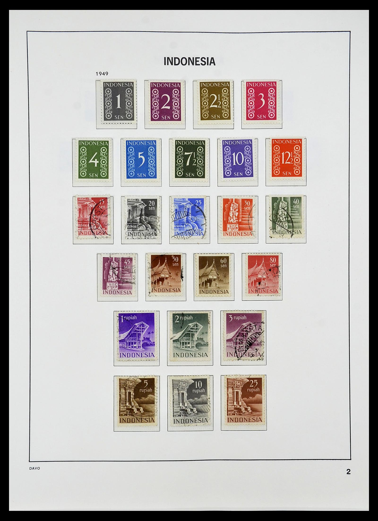 34284 031 - Stamp collection 34284 Dutch territories 1864-1985.