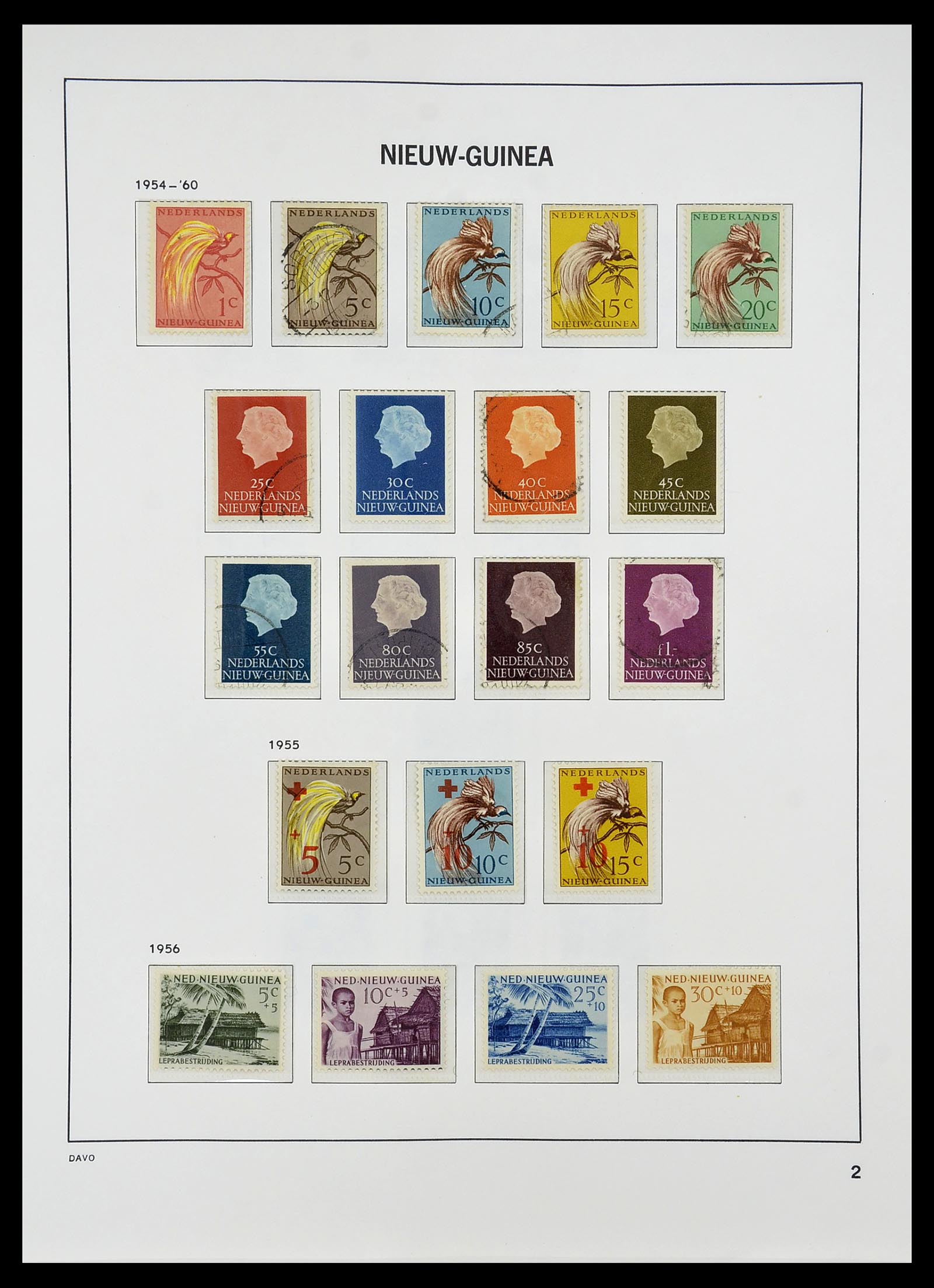 34284 033 - Stamp collection 34284 Dutch territories 1864-1985.