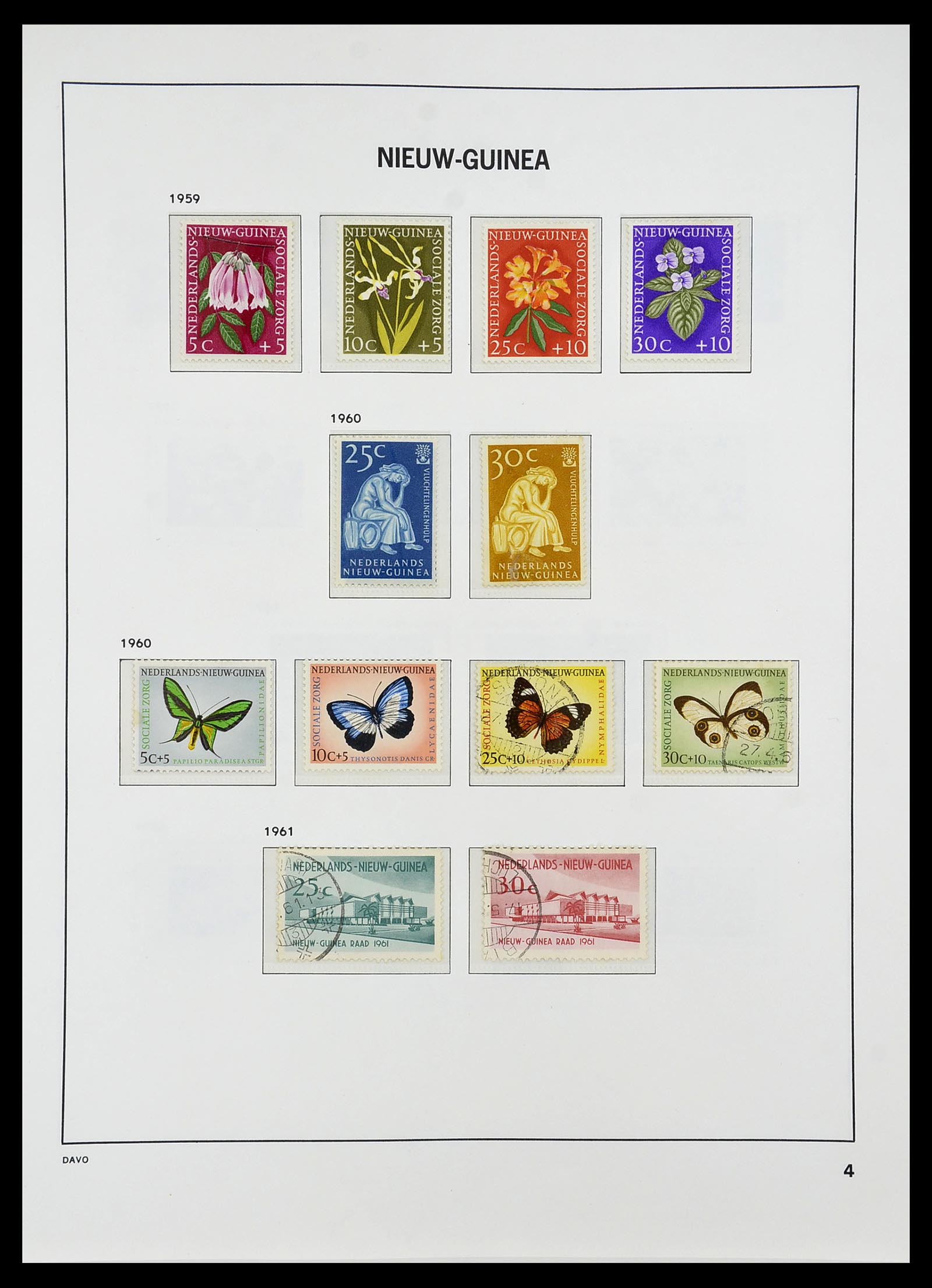 34284 035 - Postzegelverzameling 34284 Nederlandse Gebieden 1864-1985.