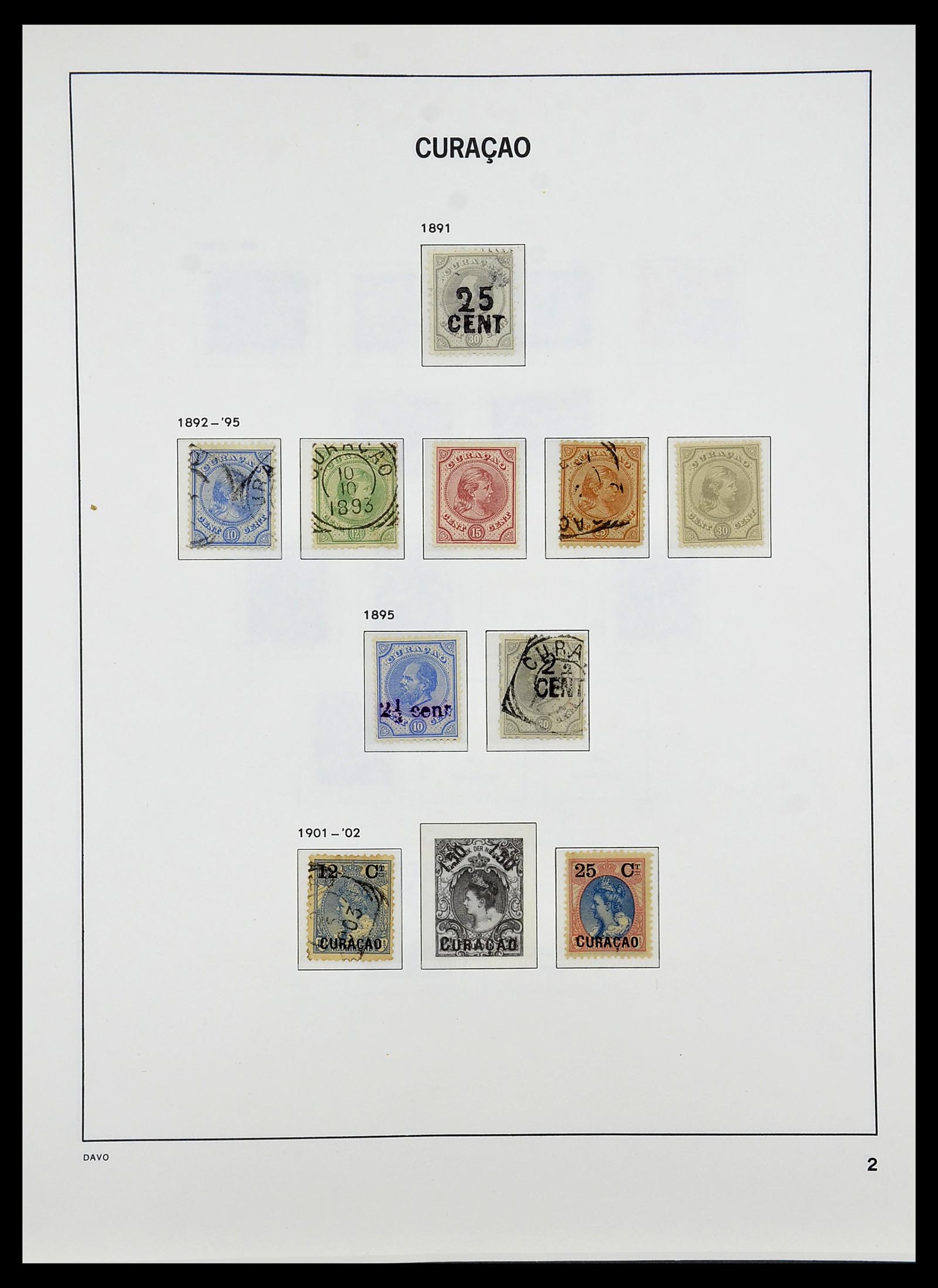 34284 040 - Stamp collection 34284 Dutch territories 1864-1985.