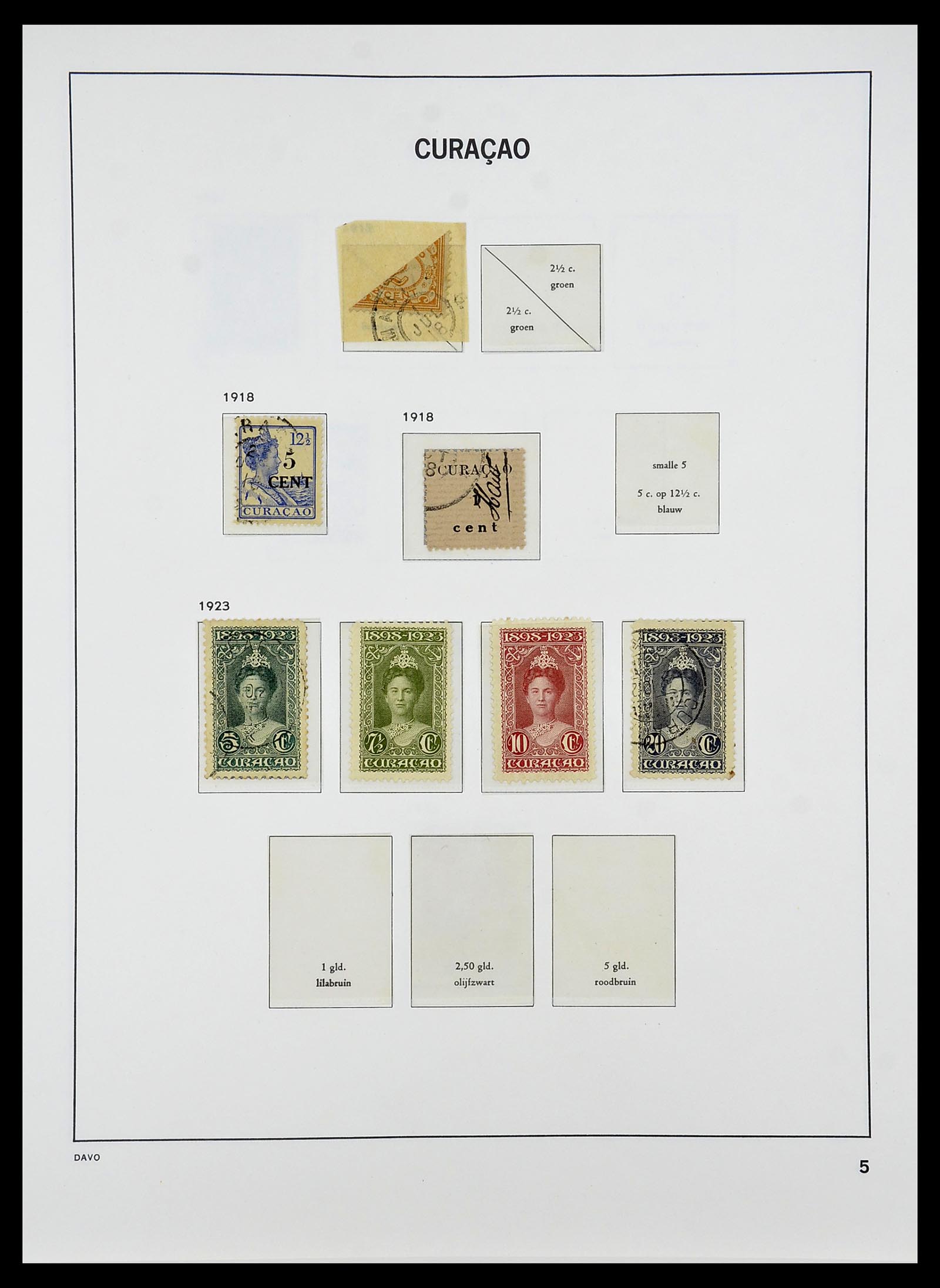 34284 043 - Stamp collection 34284 Dutch territories 1864-1985.