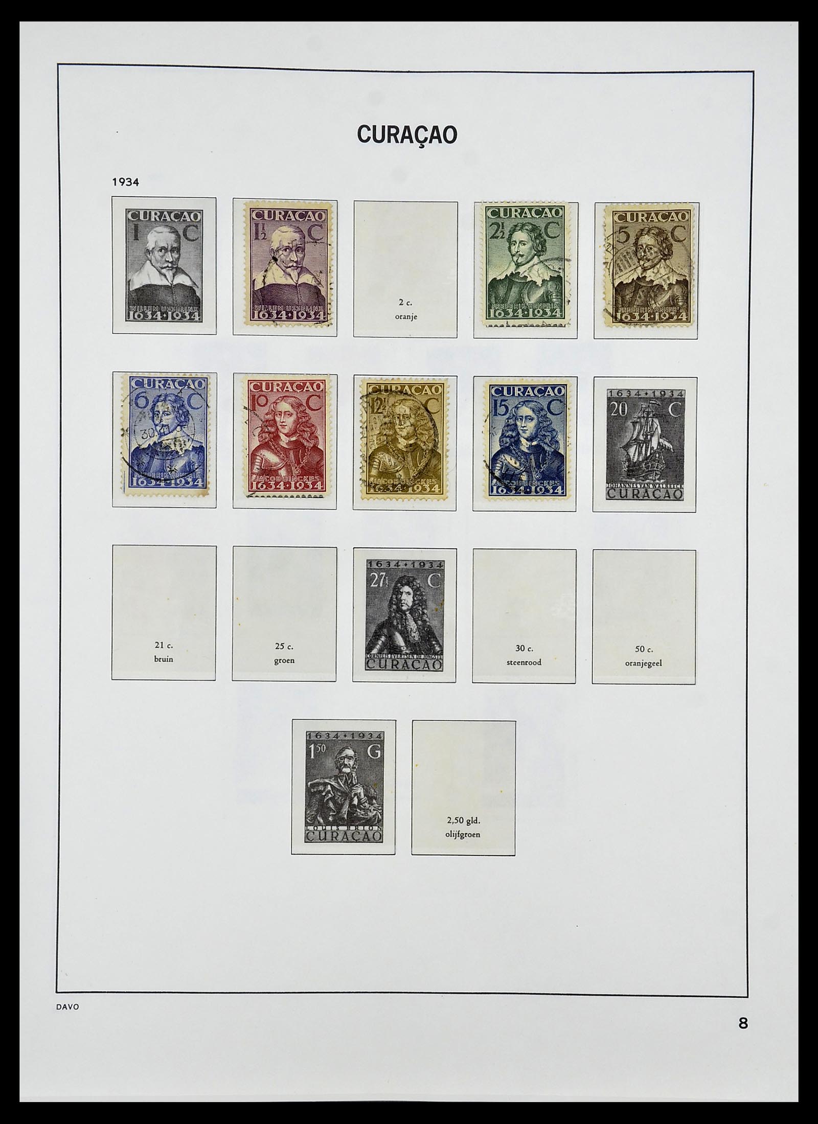 34284 046 - Stamp collection 34284 Dutch territories 1864-1985.