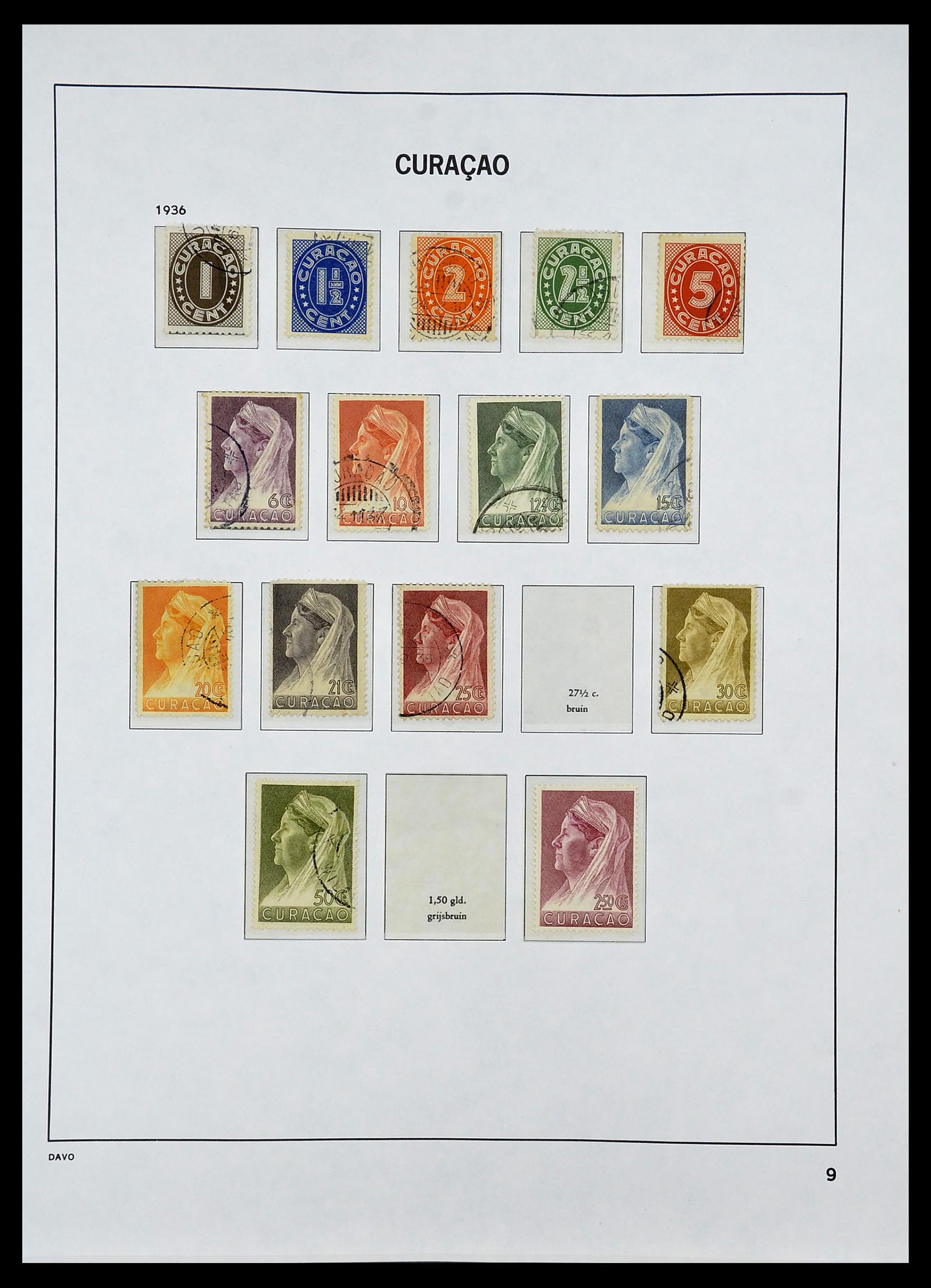34284 047 - Stamp collection 34284 Dutch territories 1864-1985.