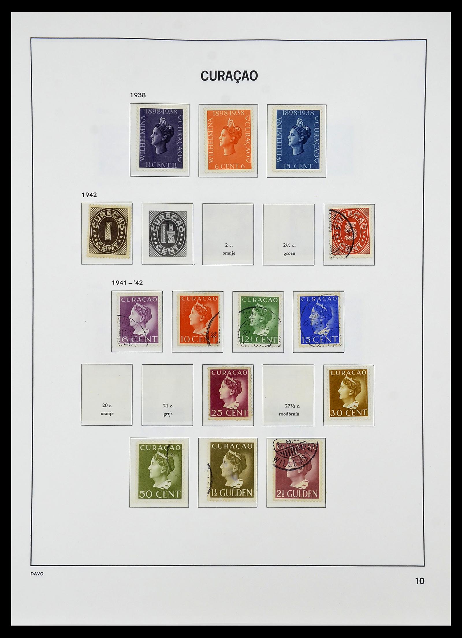 34284 048 - Stamp collection 34284 Dutch territories 1864-1985.