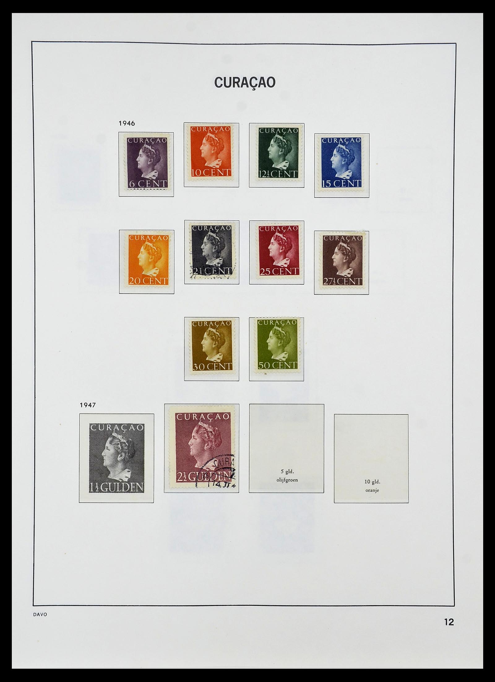 34284 050 - Stamp collection 34284 Dutch territories 1864-1985.