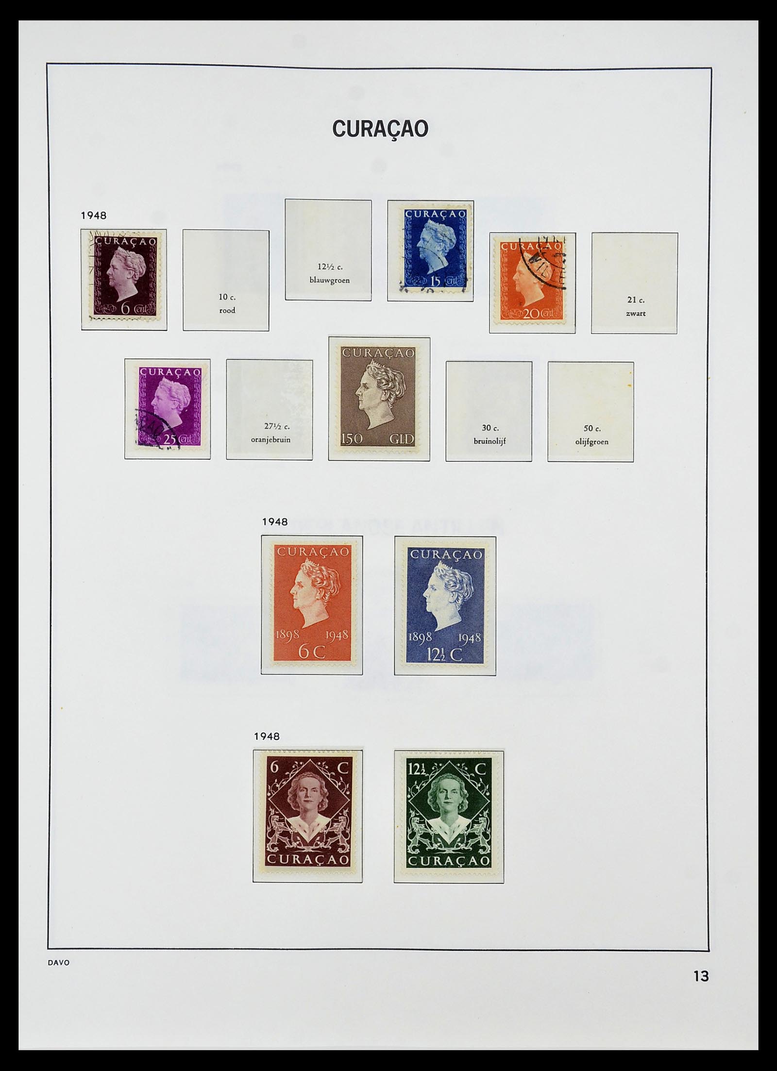 34284 051 - Postzegelverzameling 34284 Nederlandse Gebieden 1864-1985.