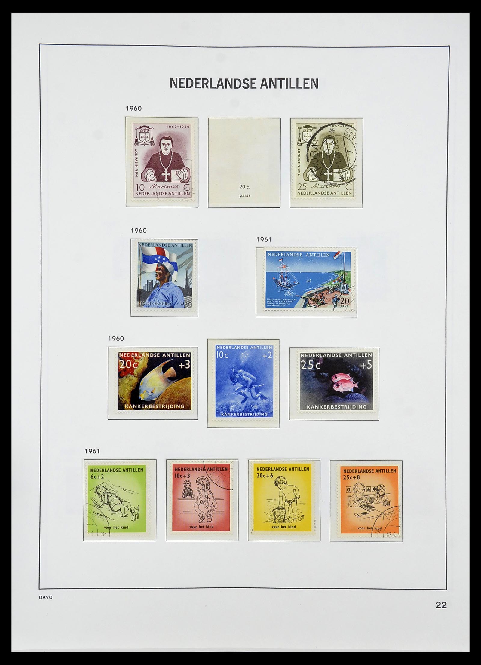 34284 060 - Postzegelverzameling 34284 Nederlandse Gebieden 1864-1985.