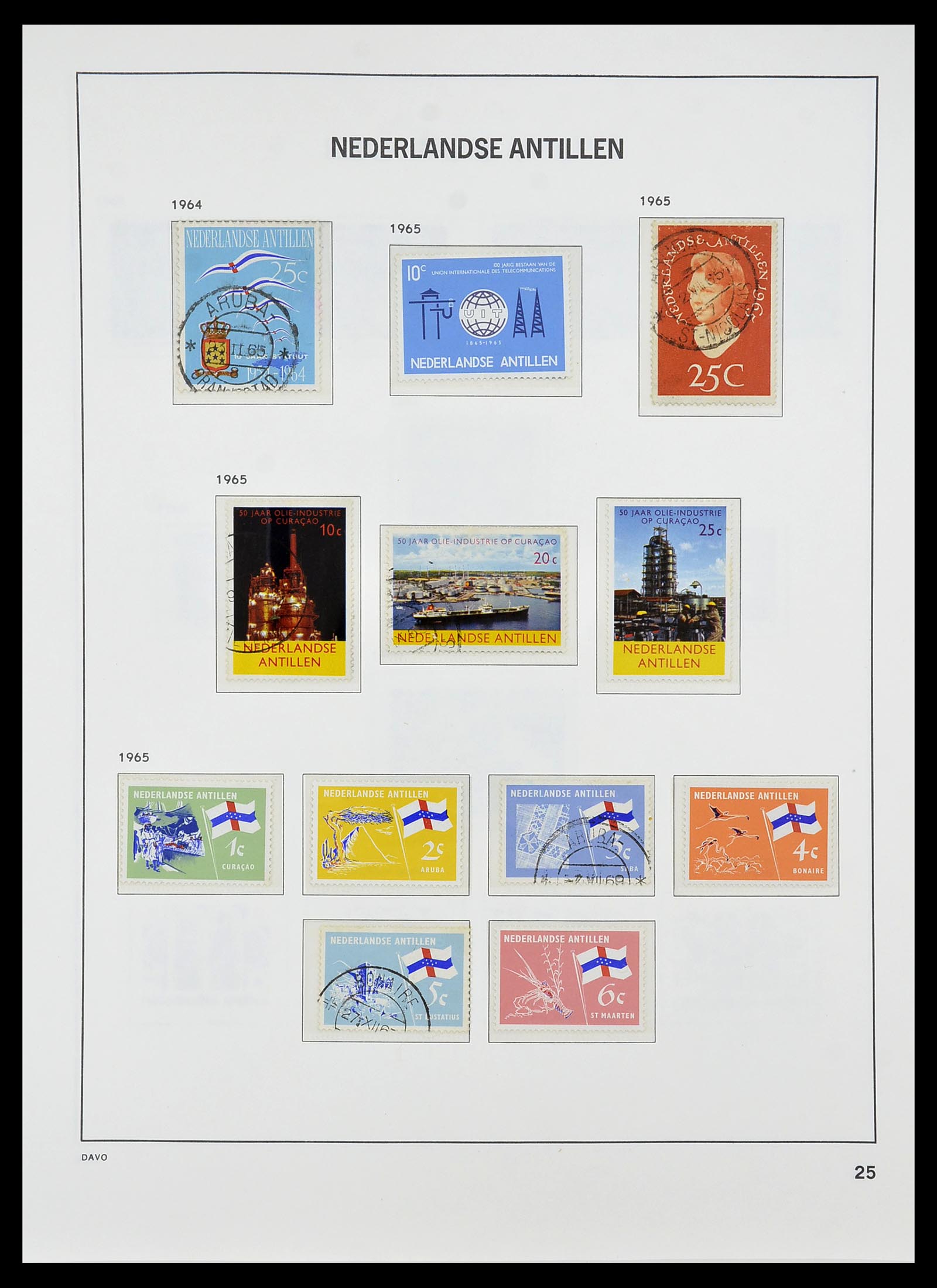 34284 064 - Postzegelverzameling 34284 Nederlandse Gebieden 1864-1985.
