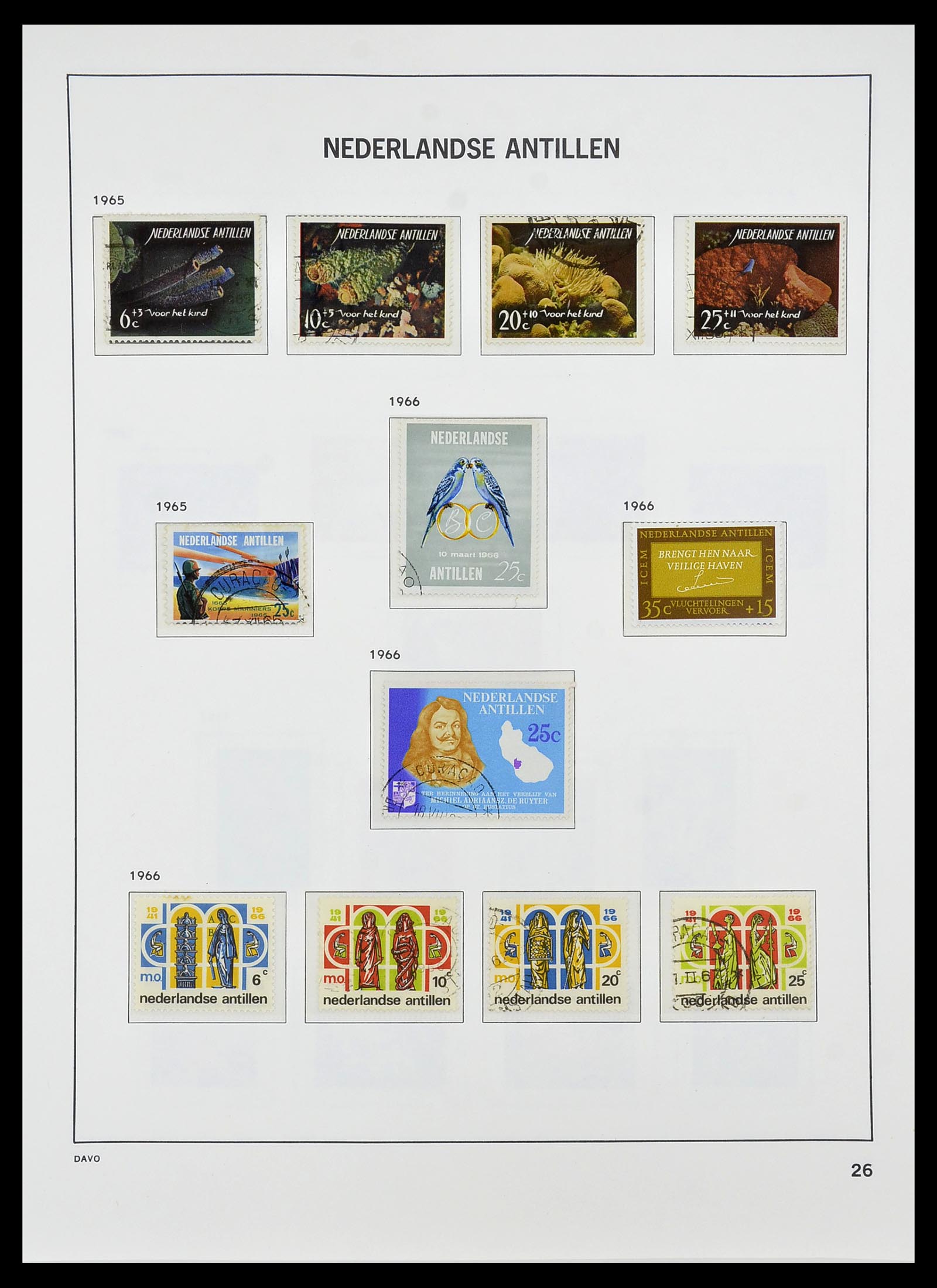 34284 065 - Postzegelverzameling 34284 Nederlandse Gebieden 1864-1985.