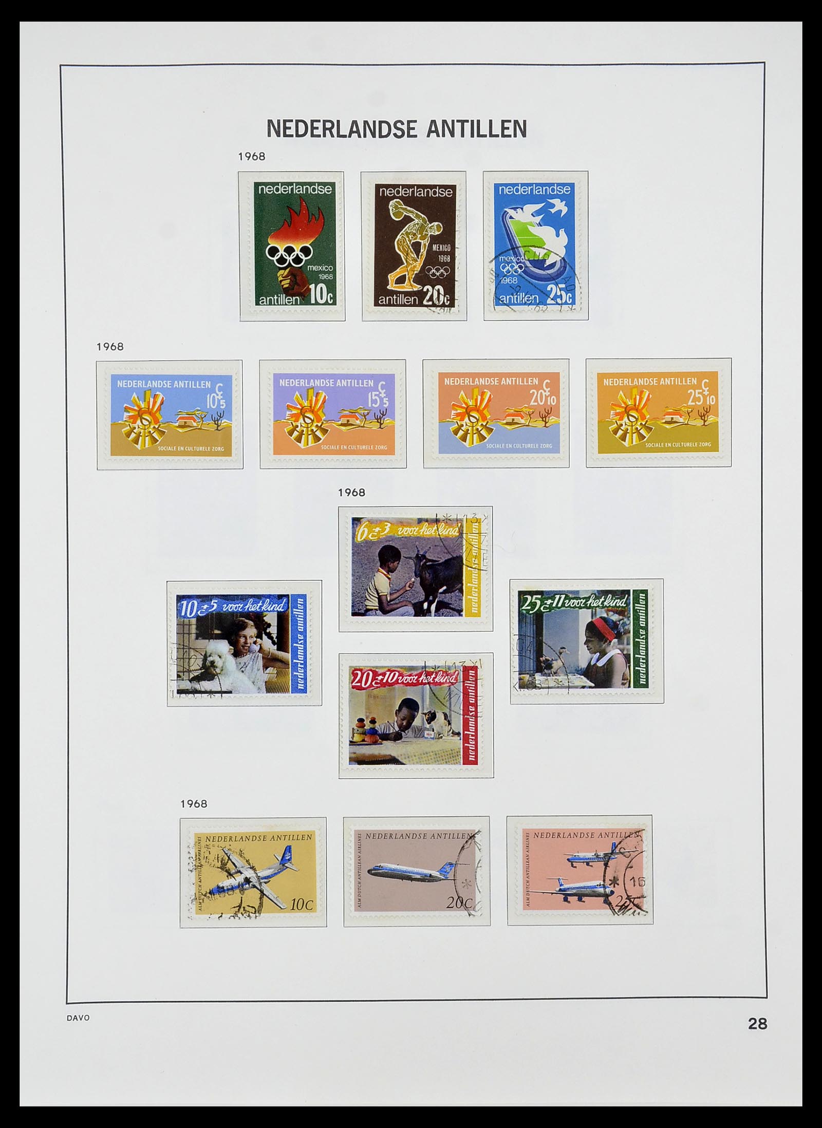 34284 067 - Postzegelverzameling 34284 Nederlandse Gebieden 1864-1985.