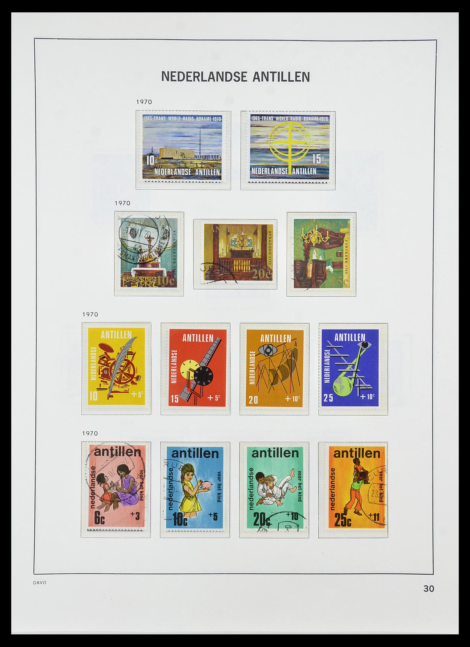 34284 069 - Postzegelverzameling 34284 Nederlandse Gebieden 1864-1985.