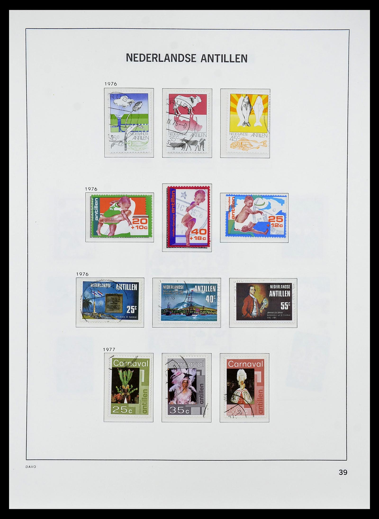 34284 078 - Postzegelverzameling 34284 Nederlandse Gebieden 1864-1985.