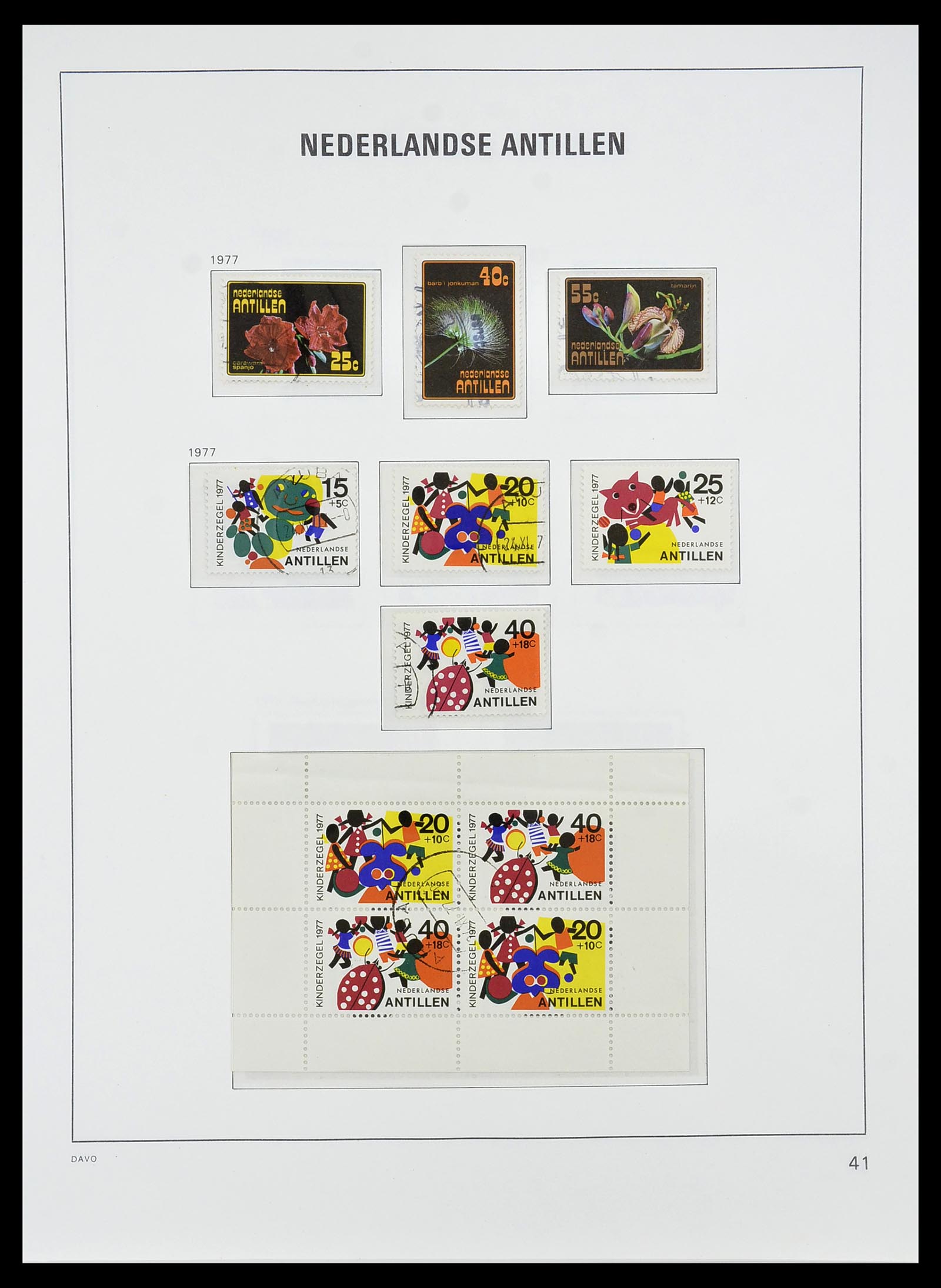 34284 080 - Postzegelverzameling 34284 Nederlandse Gebieden 1864-1985.