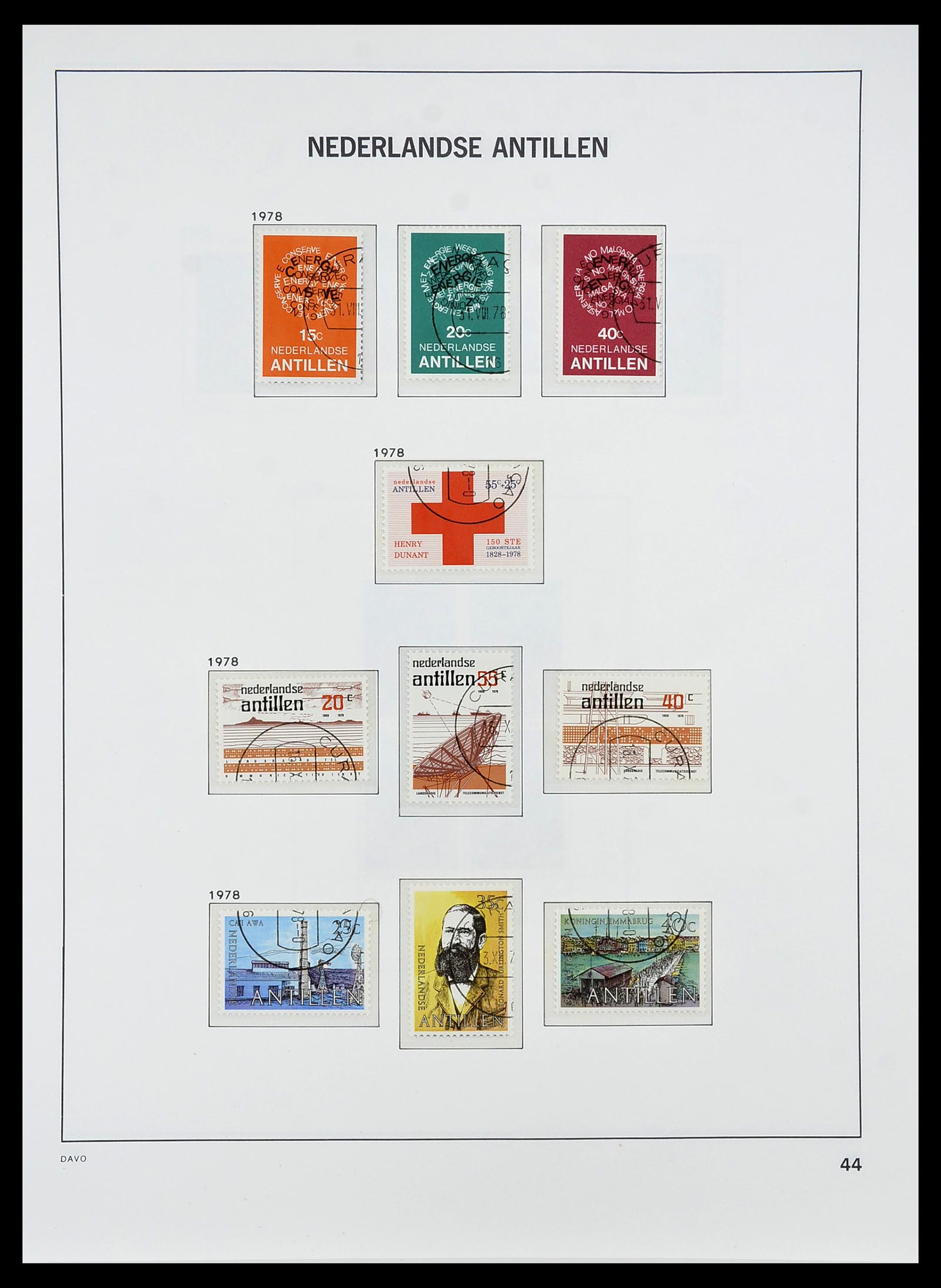 34284 084 - Postzegelverzameling 34284 Nederlandse Gebieden 1864-1985.