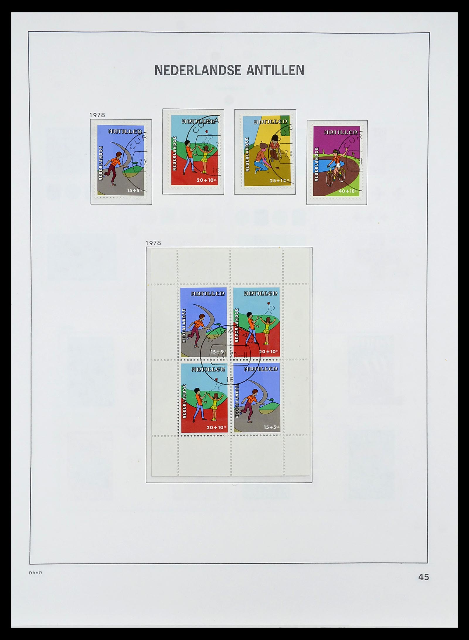 34284 085 - Postzegelverzameling 34284 Nederlandse Gebieden 1864-1985.