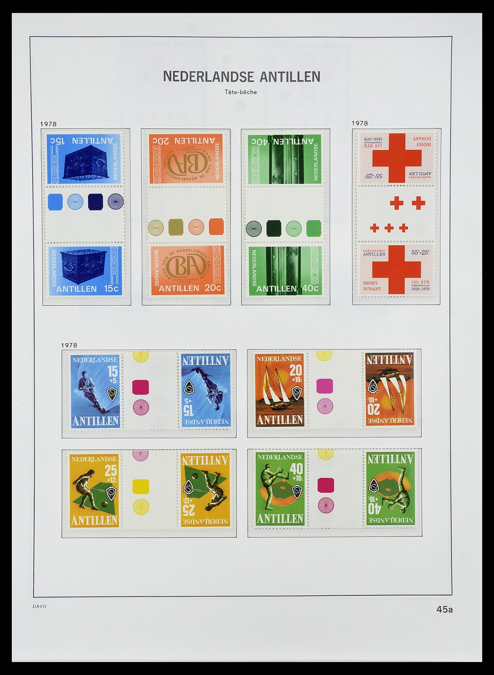 34284 086 - Postzegelverzameling 34284 Nederlandse Gebieden 1864-1985.