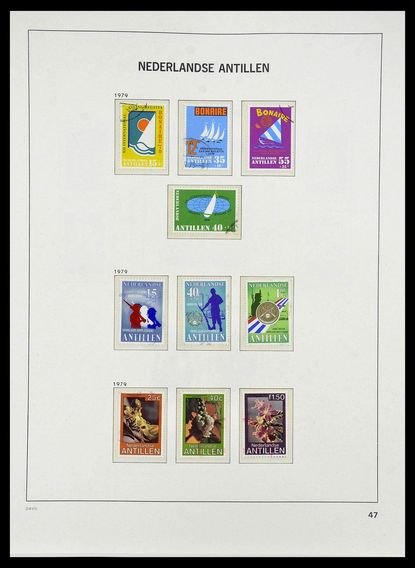 34284 092 - Postzegelverzameling 34284 Nederlandse Gebieden 1864-1985.