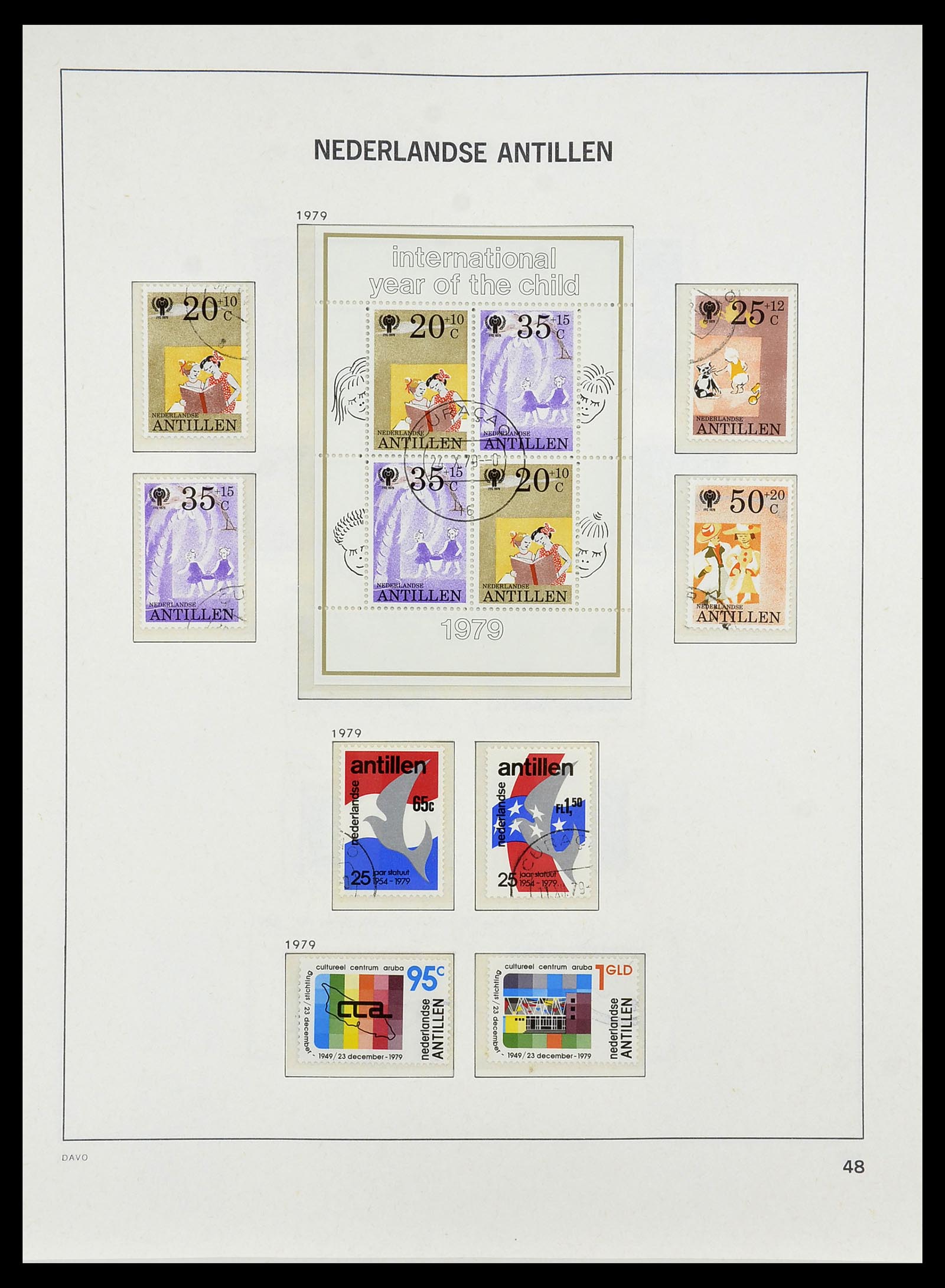 34284 093 - Postzegelverzameling 34284 Nederlandse Gebieden 1864-1985.