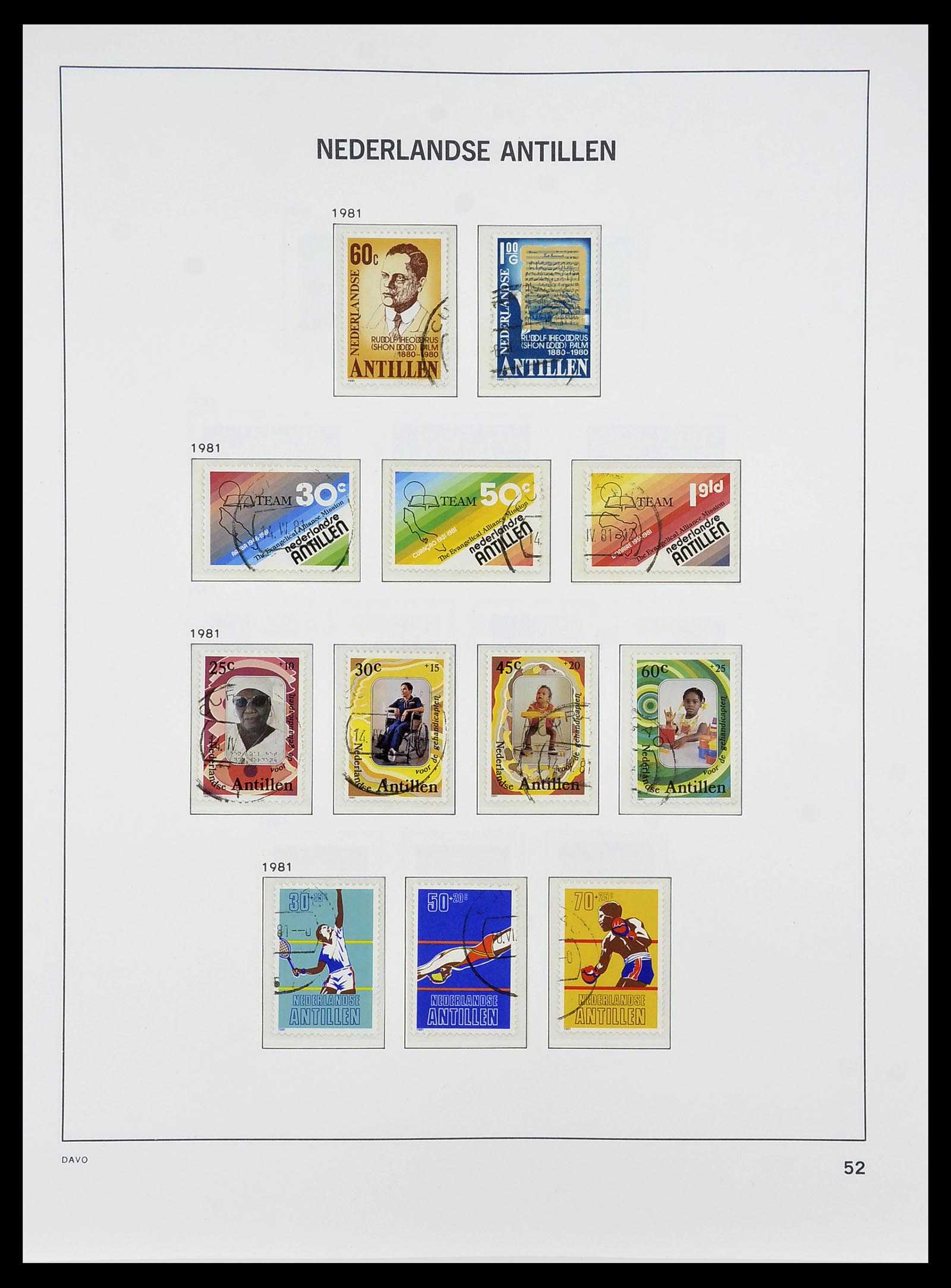 34284 098 - Postzegelverzameling 34284 Nederlandse Gebieden 1864-1985.