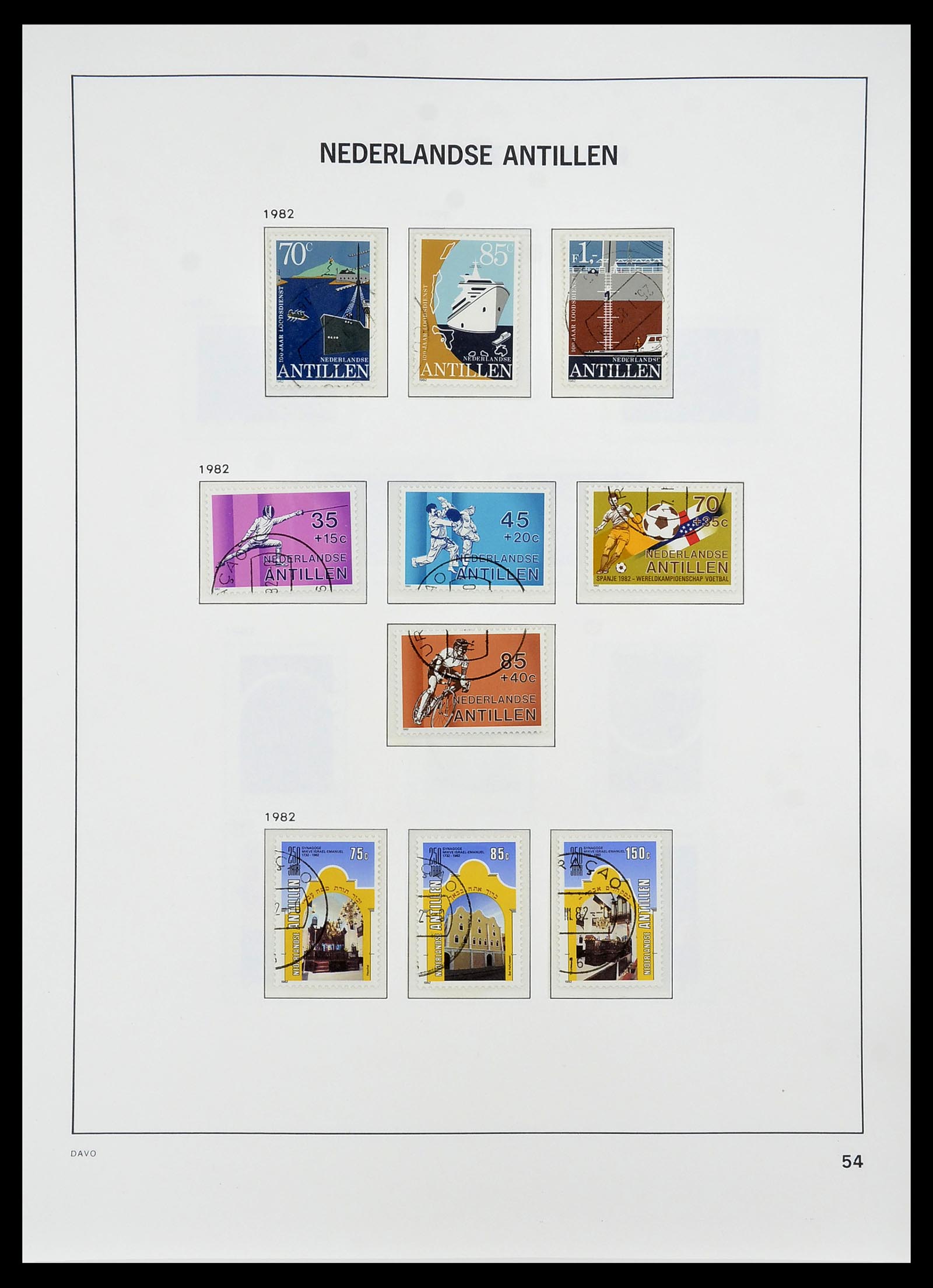 34284 100 - Postzegelverzameling 34284 Nederlandse Gebieden 1864-1985.
