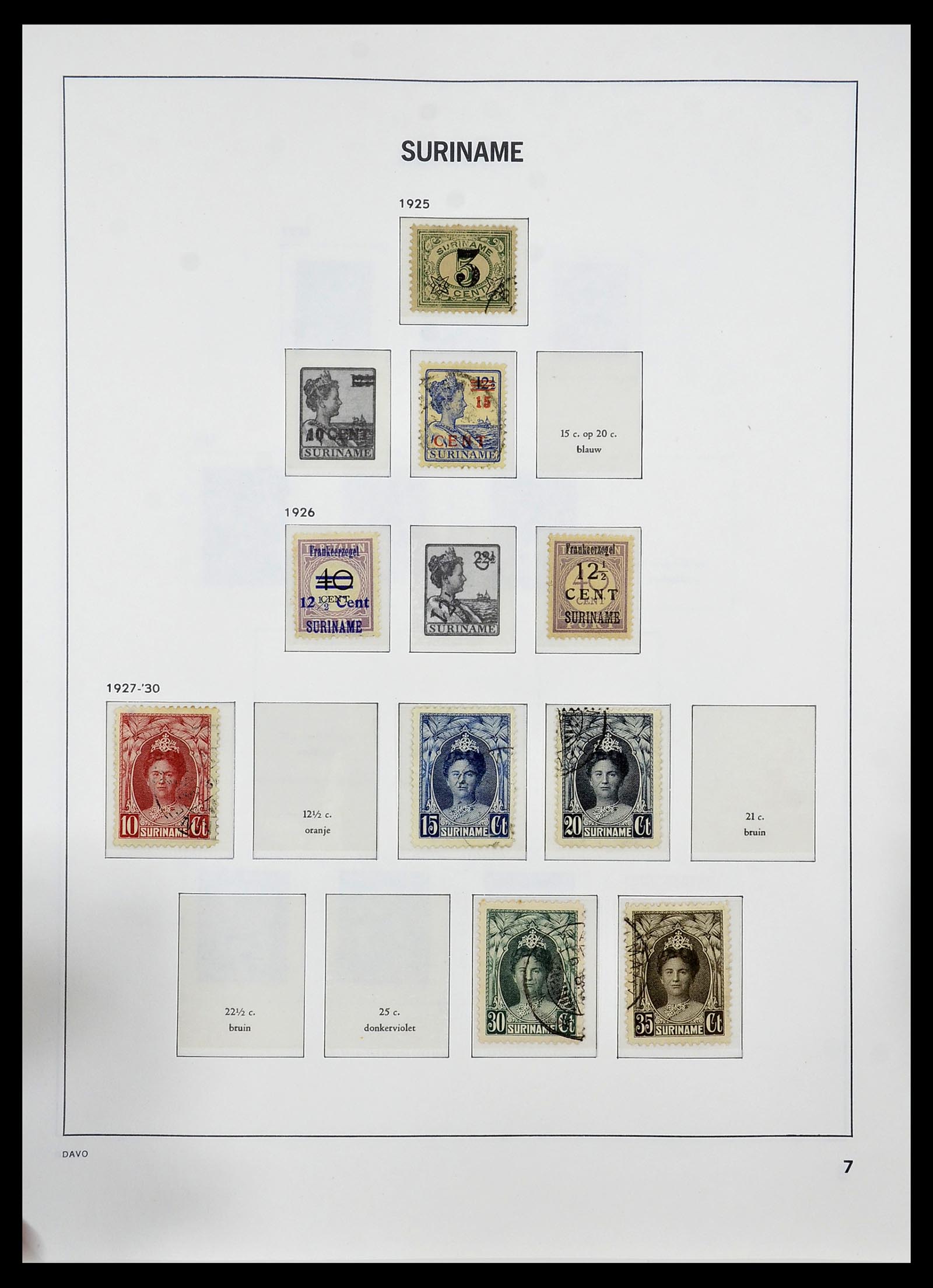 34284 141 - Stamp collection 34284 Dutch territories 1864-1985.
