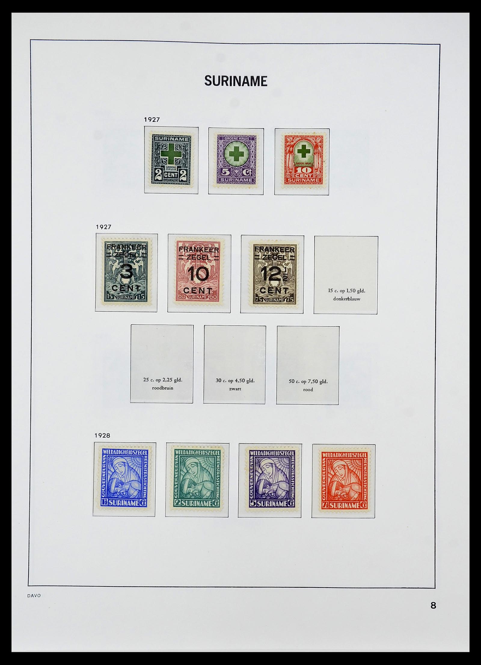 34284 142 - Stamp collection 34284 Dutch territories 1864-1985.