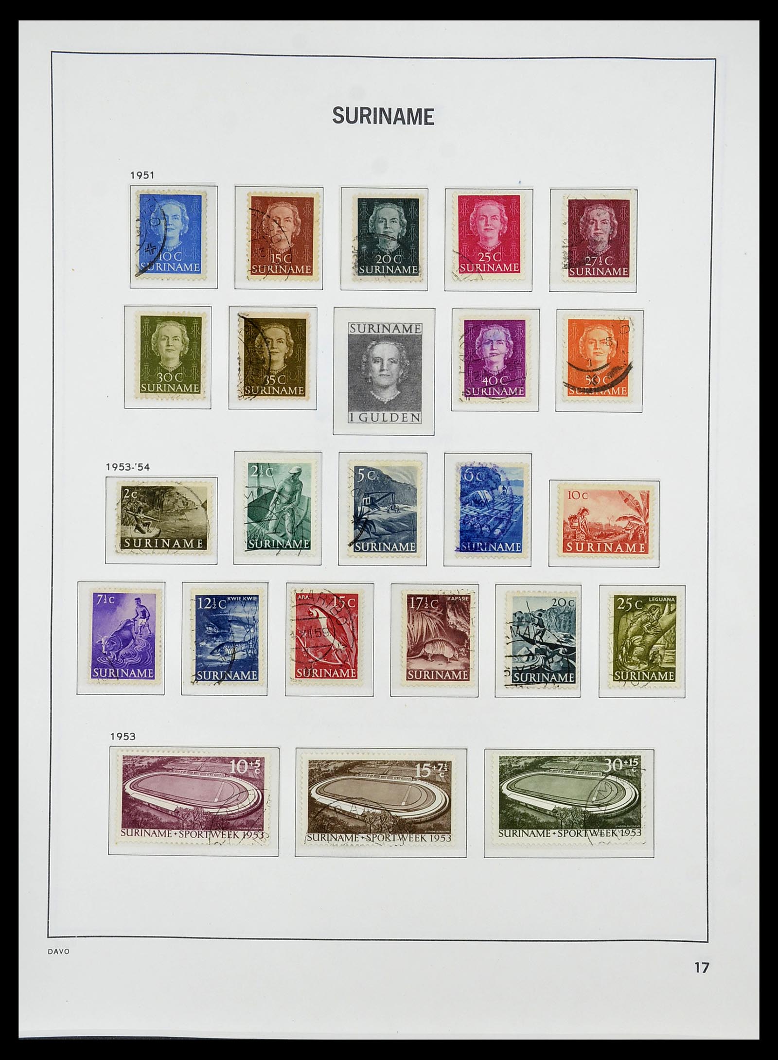 34284 151 - Stamp collection 34284 Dutch territories 1864-1985.