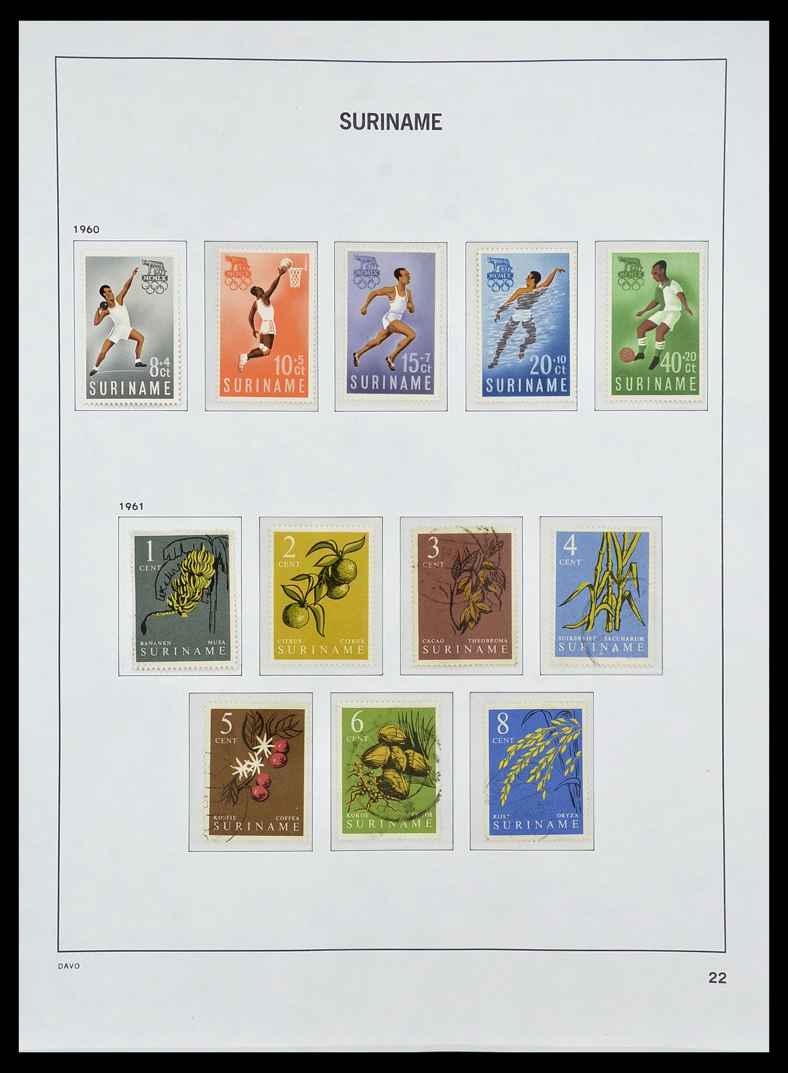 34284 156 - Stamp collection 34284 Dutch territories 1864-1985.