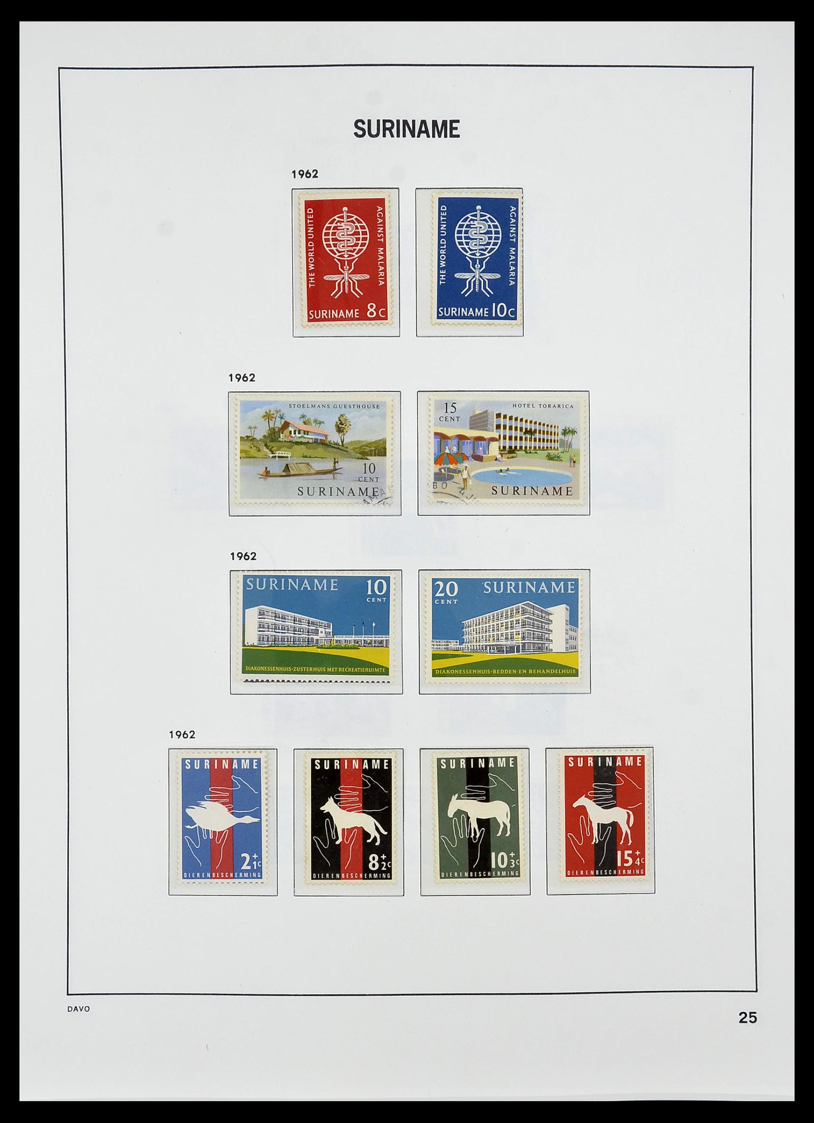 34284 159 - Stamp collection 34284 Dutch territories 1864-1985.