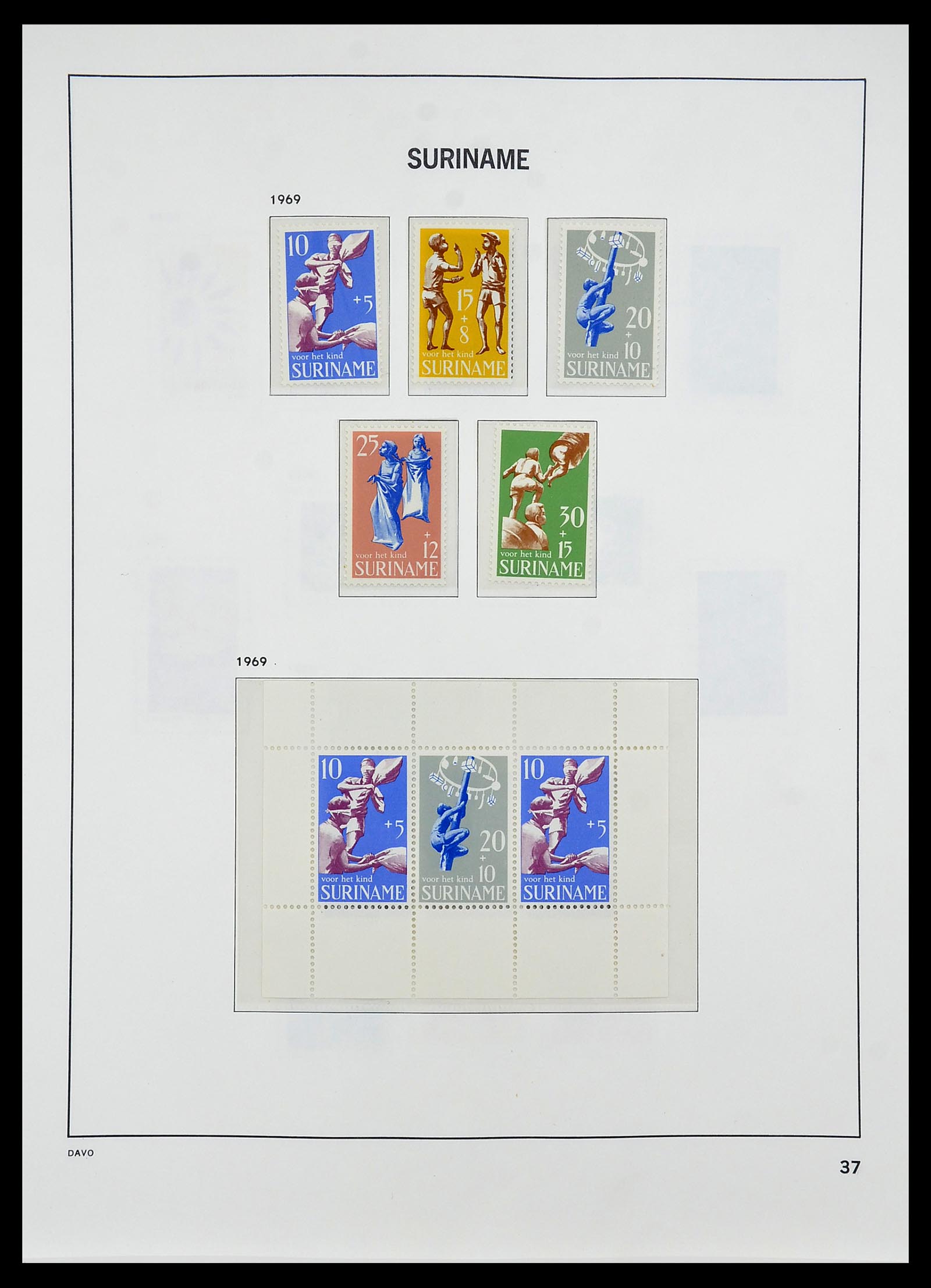 34284 172 - Postzegelverzameling 34284 Nederlandse Gebieden 1864-1985.
