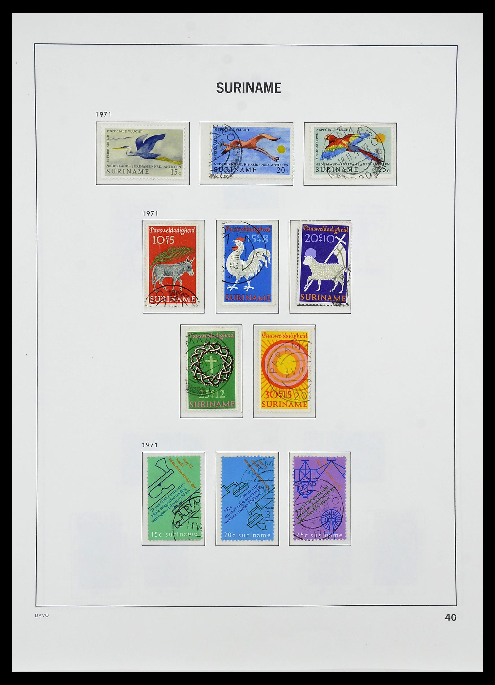 34284 175 - Postzegelverzameling 34284 Nederlandse Gebieden 1864-1985.