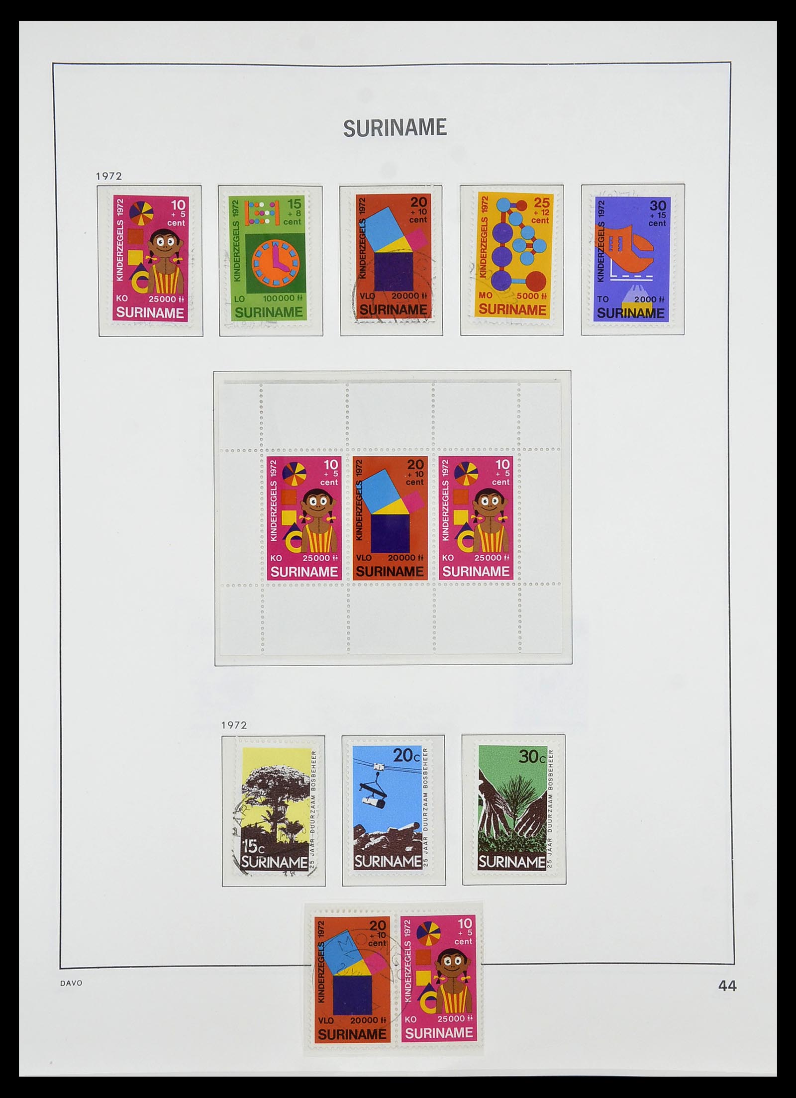34284 179 - Postzegelverzameling 34284 Nederlandse Gebieden 1864-1985.