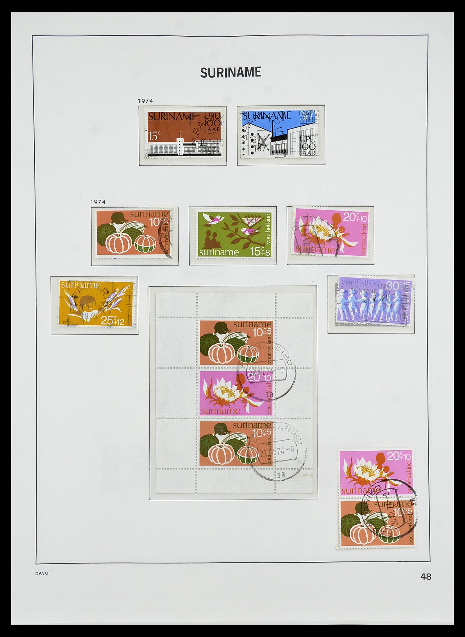 34284 183 - Postzegelverzameling 34284 Nederlandse Gebieden 1864-1985.
