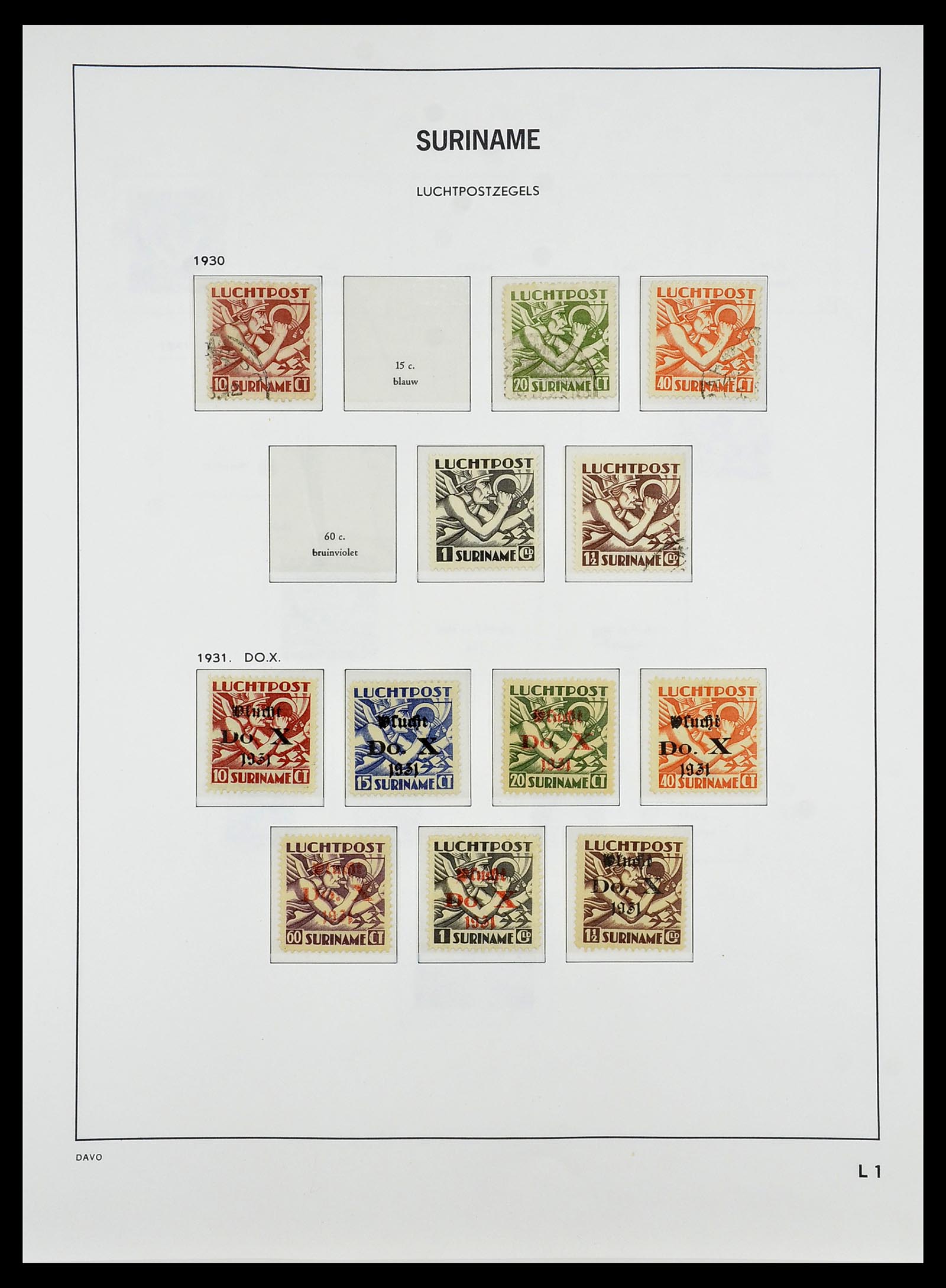 34284 186 - Stamp collection 34284 Dutch territories 1864-1985.