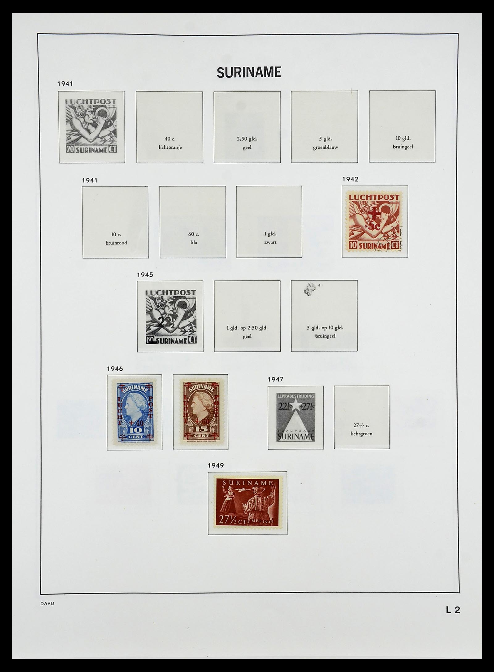 34284 187 - Stamp collection 34284 Dutch territories 1864-1985.