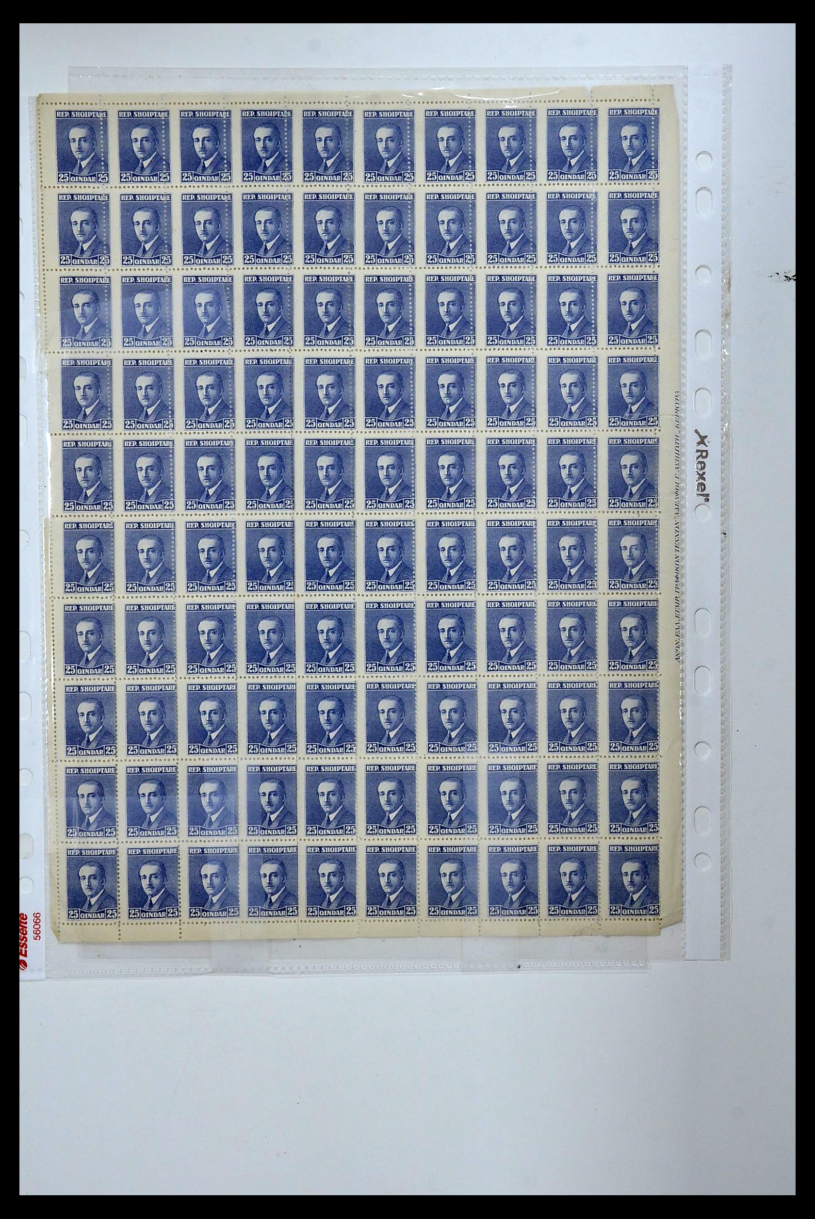 34285 007 - Postzegelverzameling 34285 Albanië 1914-1945.