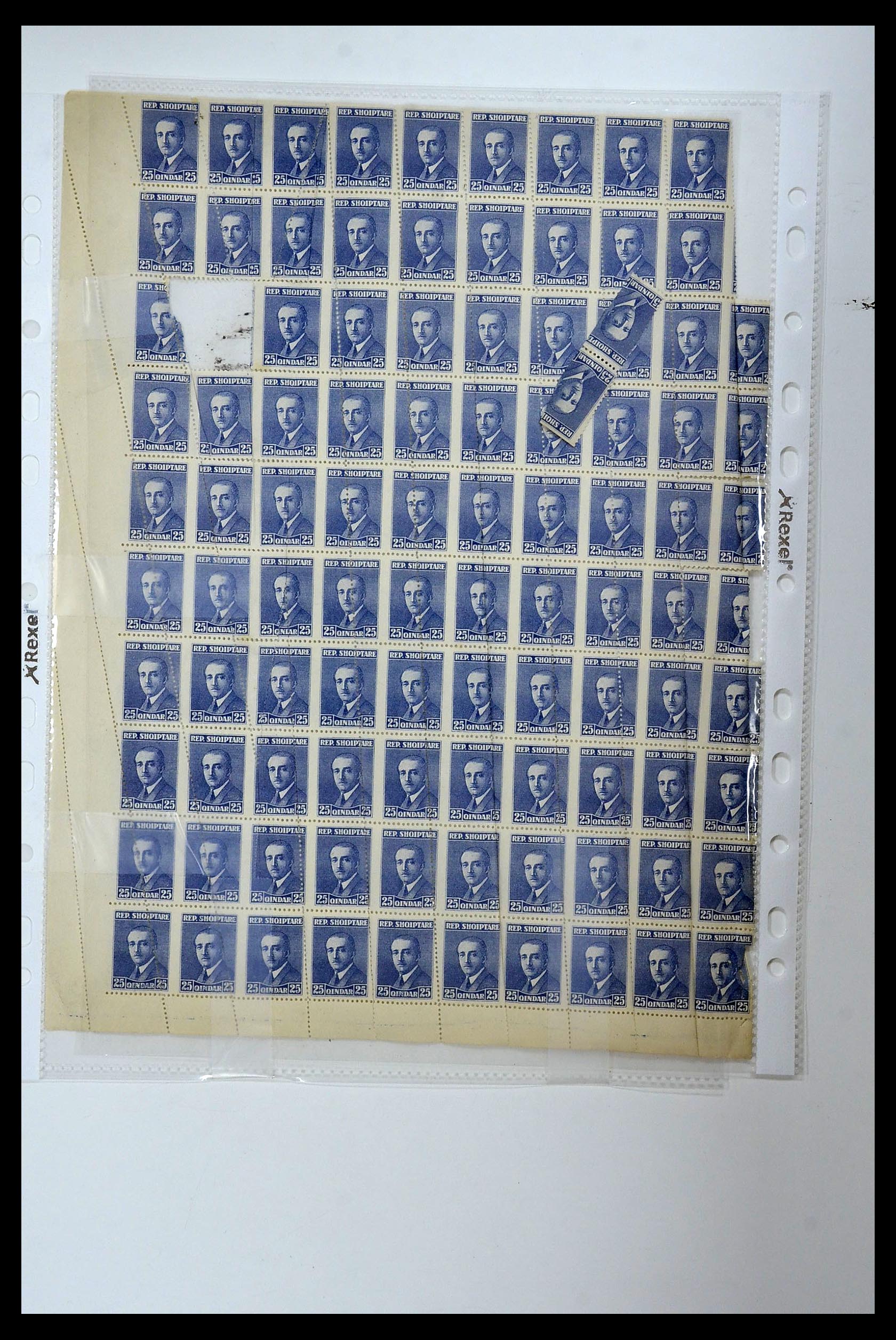 34285 008 - Postzegelverzameling 34285 Albanië 1914-1945.