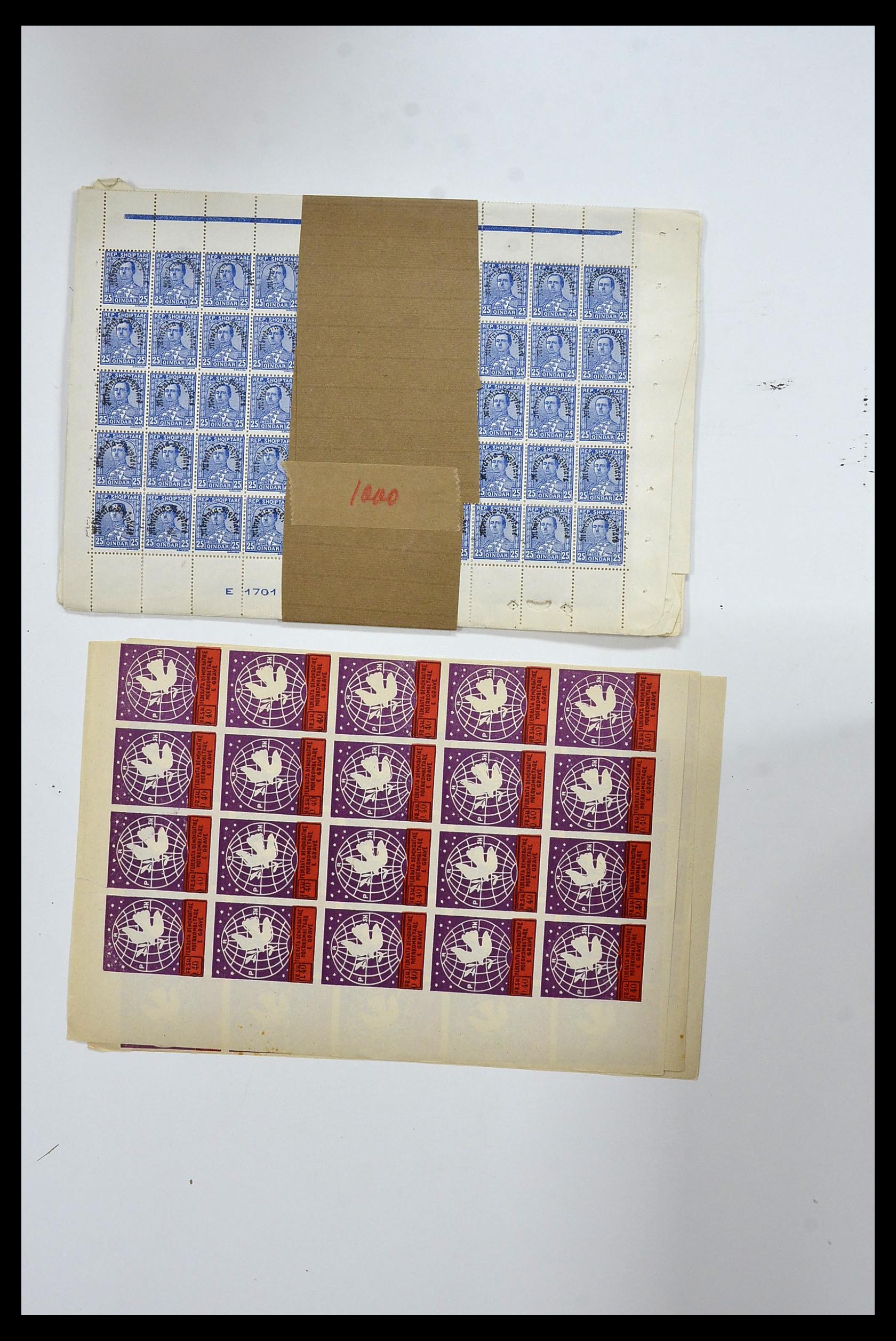 34285 023 - Postzegelverzameling 34285 Albanië 1914-1945.