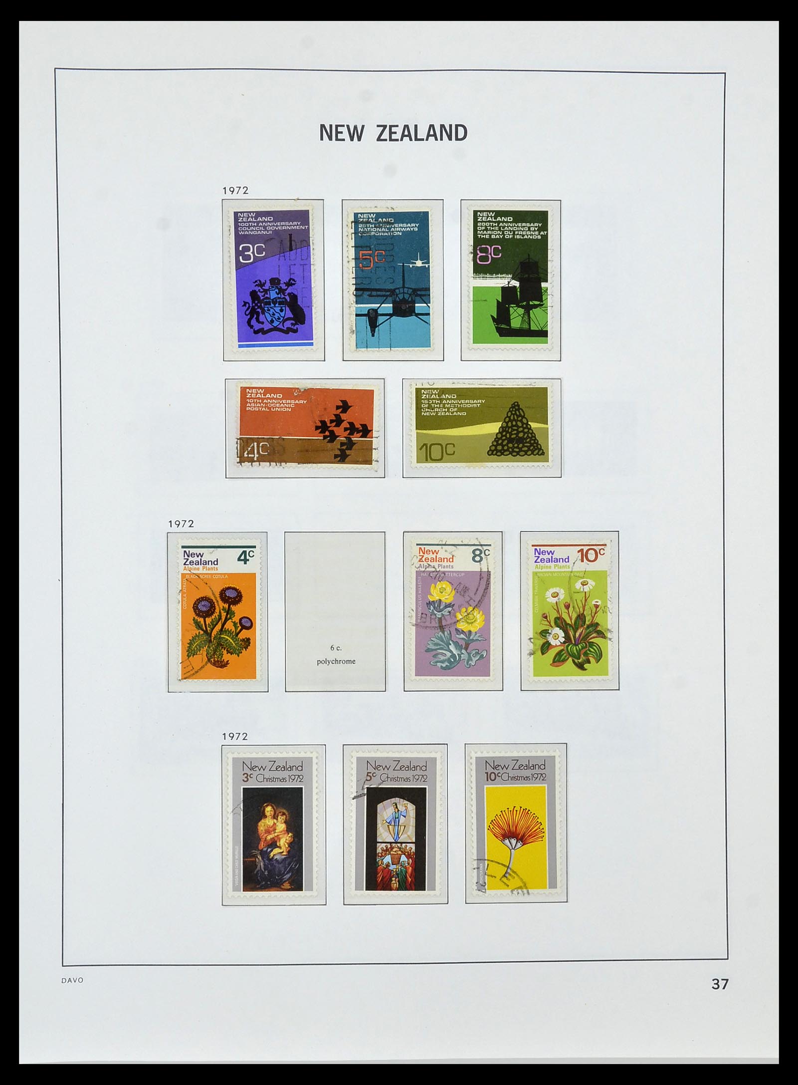 34288 043 - Stamp collection 34288 New Zealand 1900-2002.