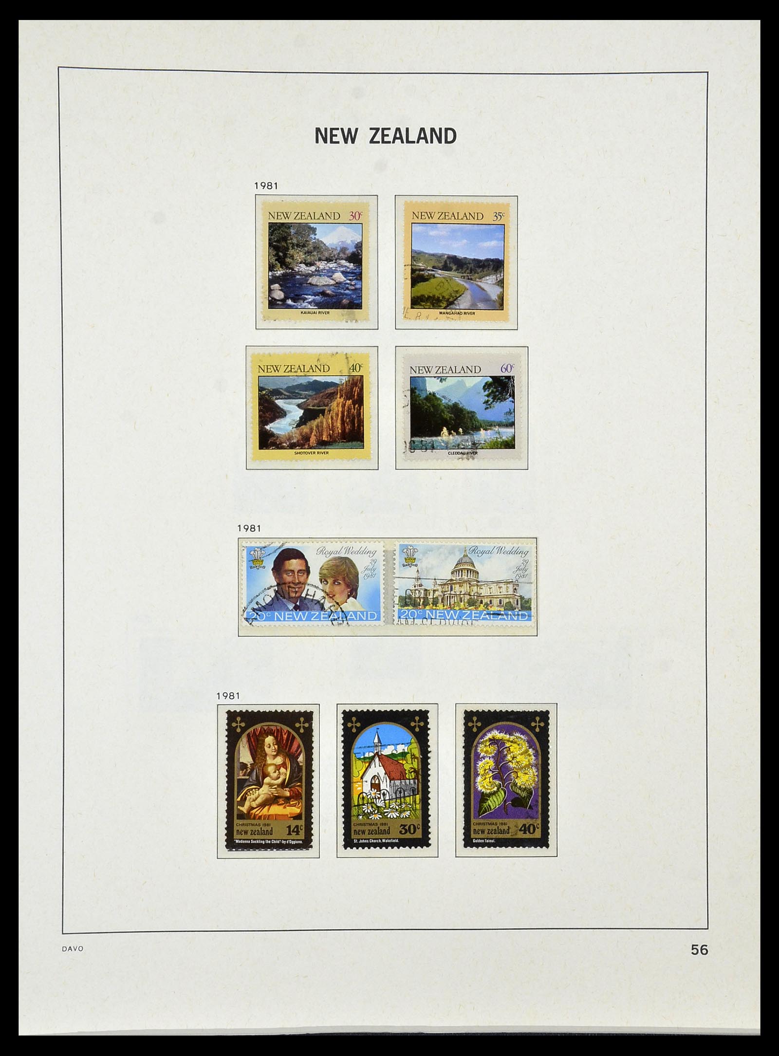 34288 062 - Stamp collection 34288 New Zealand 1900-2002.