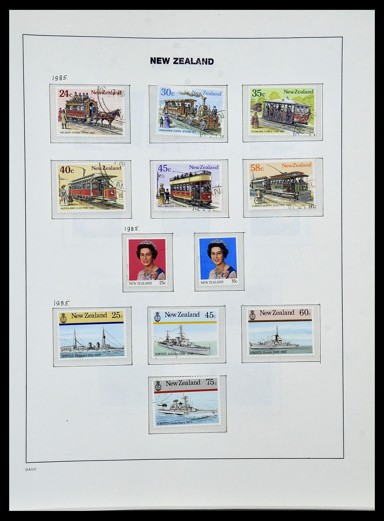 34288 071 - Stamp collection 34288 New Zealand 1900-2002.